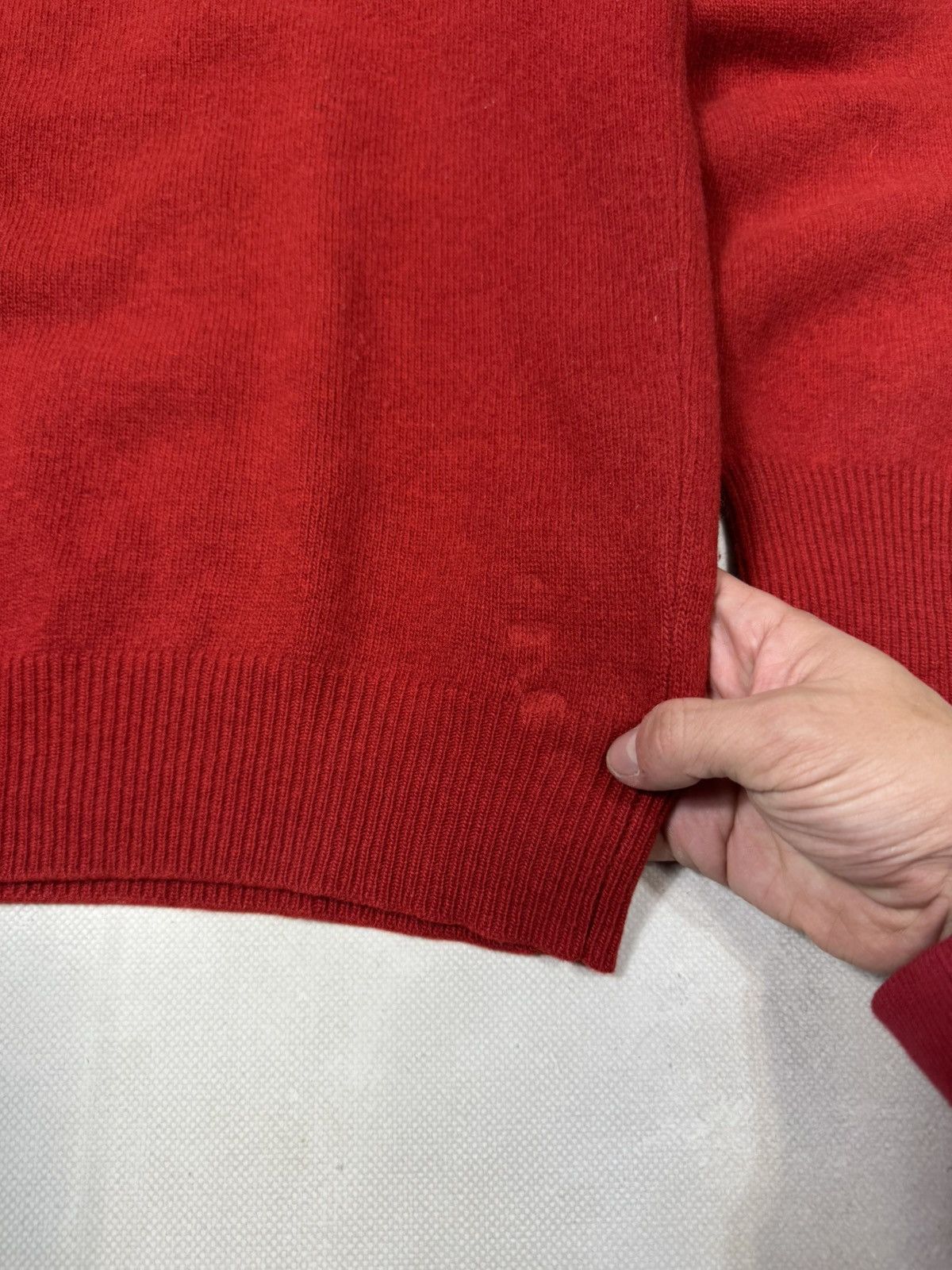 Other Falconeri Luxury Red Wool Sweater Size US L / EU 52-54 / 3 - 3 Thumbnail