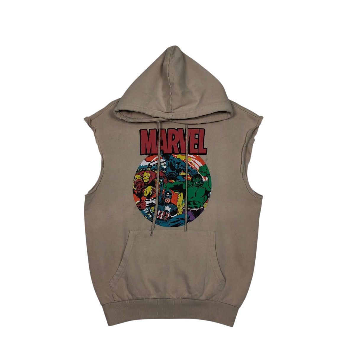 Cartoon Network 🔥VINTAGE VEST HOODIE STYLE PULL OVER MARVEL BIG LOGO Size US M / EU 48-50 / 2 - 3 Thumbnail