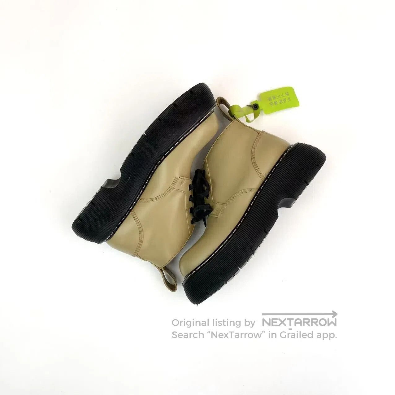 Bottega Veneta Bottega Veneta Avocado-colored Martin boots| Size US 5.5 / IT 35.5 - 4 Thumbnail