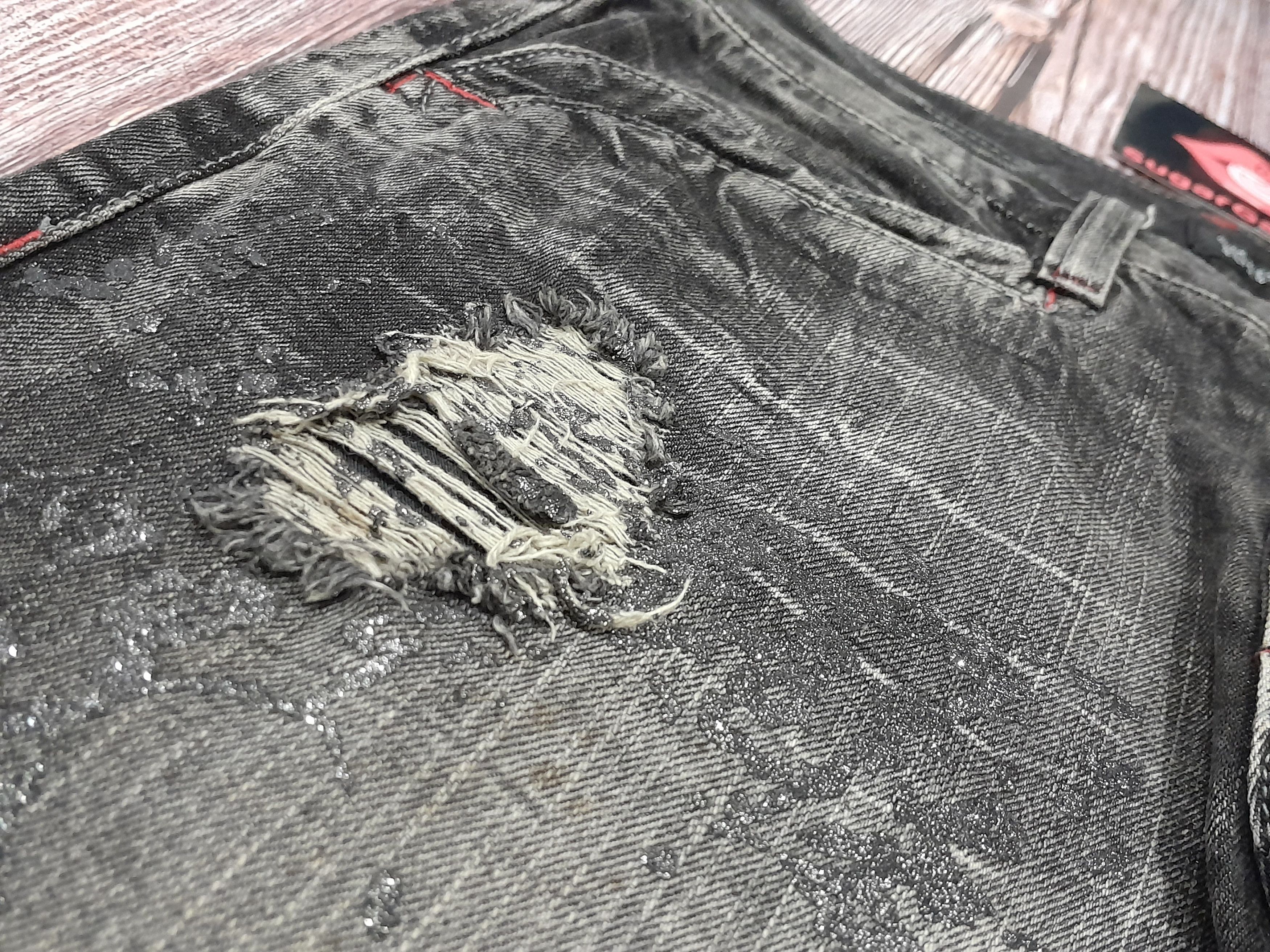 Japanese Brand × Vintage Japanese Brand Skull Wild Life Vintage Jeans Punk Size US 31 - 7 Thumbnail