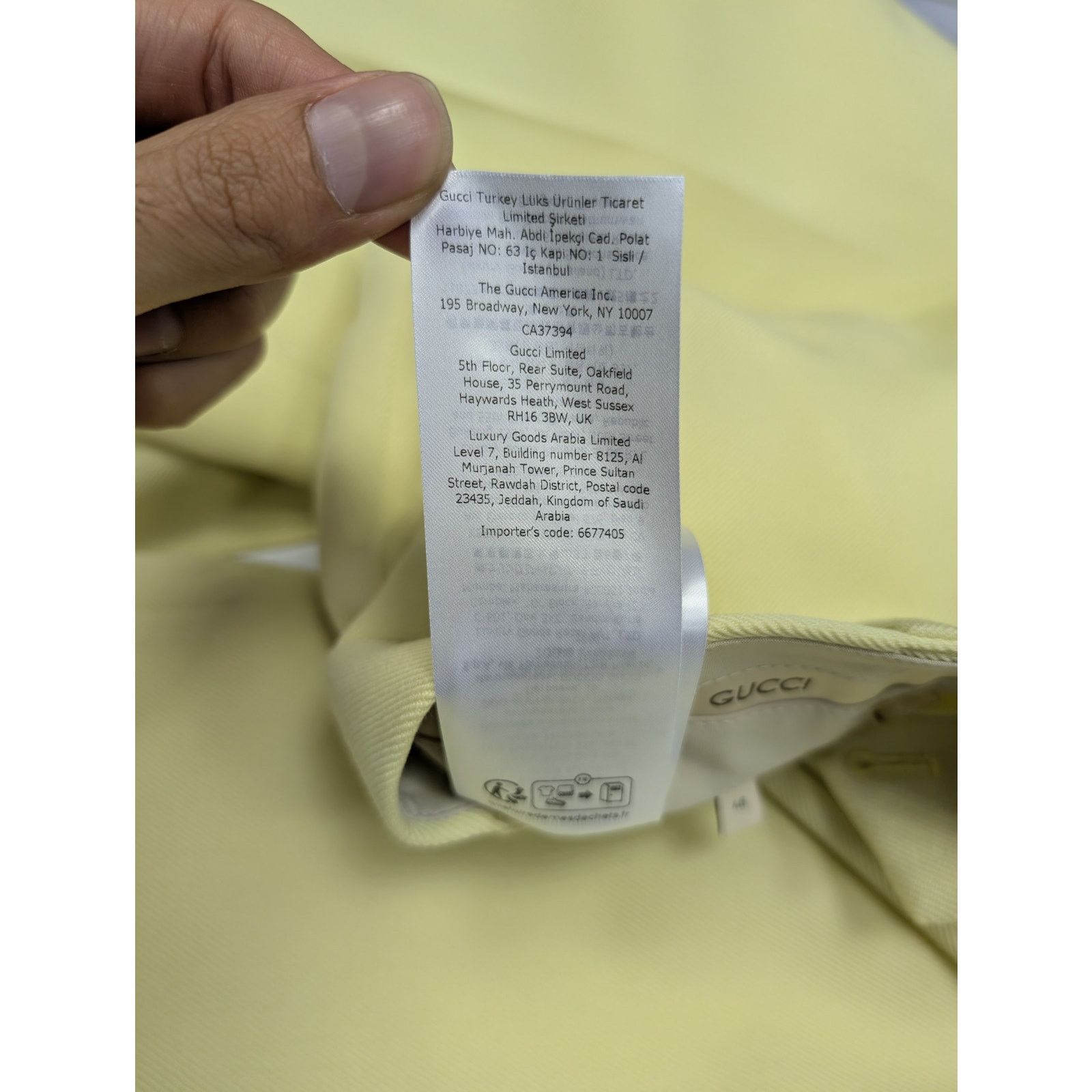 Gucci o1rshd1 Casual Pants in Yellow Size US 32 / EU 48 - 18 Thumbnail