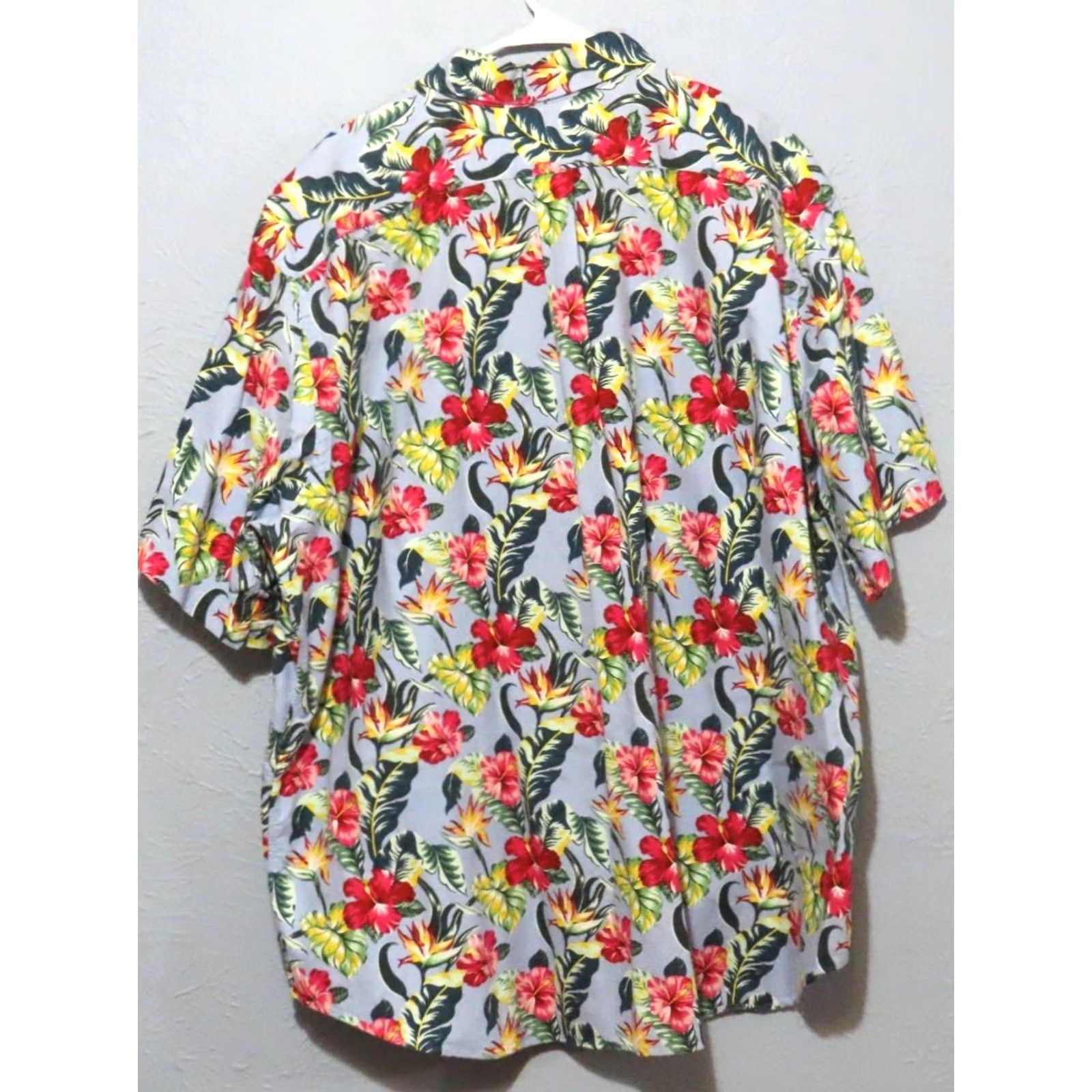 Polo Ralph Lauren Polo Ralph Lauren Men 3XB Big Tropical Floral Hawaiian Camp Shirt Cotton NWOT Size US XXL / EU 58 / 5 - 6 Thumbnail