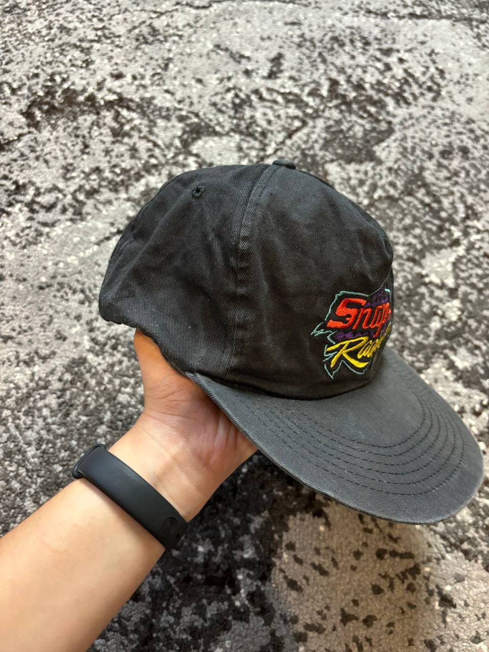 Vintage Vintage Y2K Snap on racing streetwear hat cap Size ONE SIZE - 2 Thumbnail
