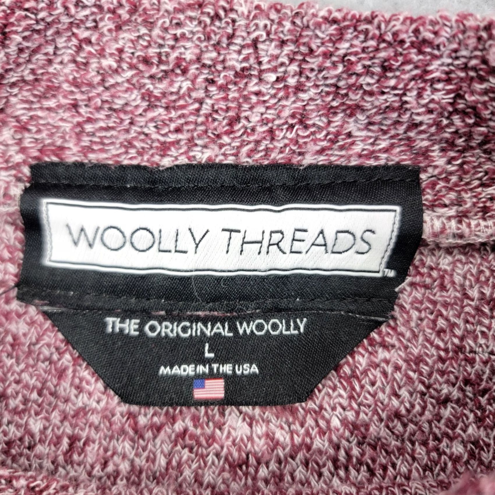 Vintage texas A&M aggies Womens Sweater Large Pullover University vintage Woolly Threads Red Mock Neck Long Sleeve Cotton Blend Size L / US 10 / IT 46 - 4 Thumbnail