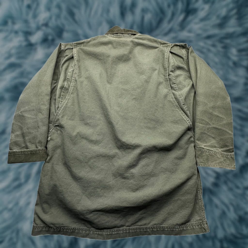Vintage LL Bean JX75 Primaloft Plaid Lined Canvas Barn Chore Work Coat Mens XL Green Coat Size US XL / EU 56 / 4 - 1 Thumbnail