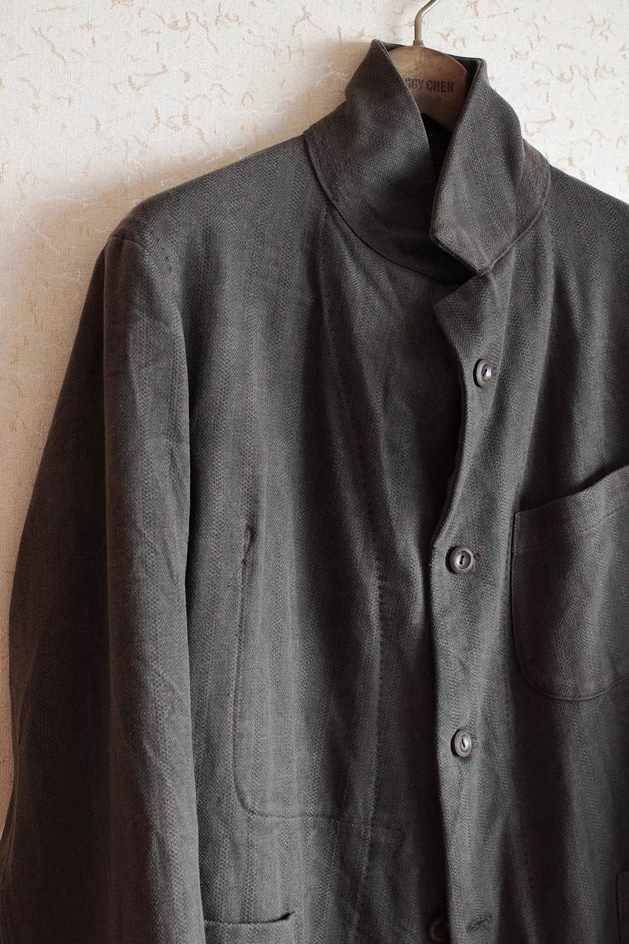 Other Kaval 00s Wool-Linen Woven Multicolor Jacket Size US L / EU 52-54 / 3 - 4 Thumbnail