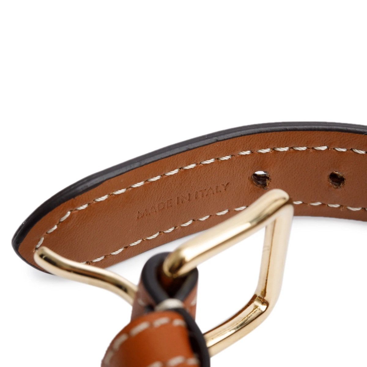 Celine CELINE Celine Triomphe Canvas Leather Bracelet w/ Box Size ONE SIZE - 3 Thumbnail