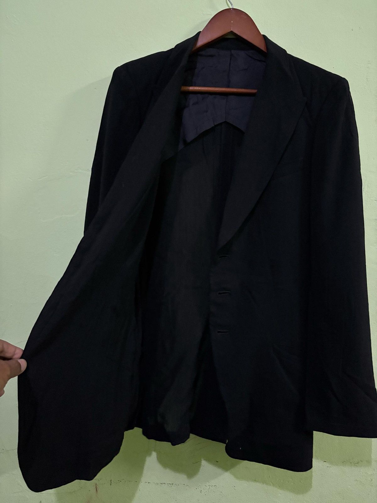 Y's × Yohji Yamamoto Yohji Yamamoto Y’s Rayon Jacket Design Rare Black Fashion Size US M / EU 48-50 / 2 - 4 Thumbnail