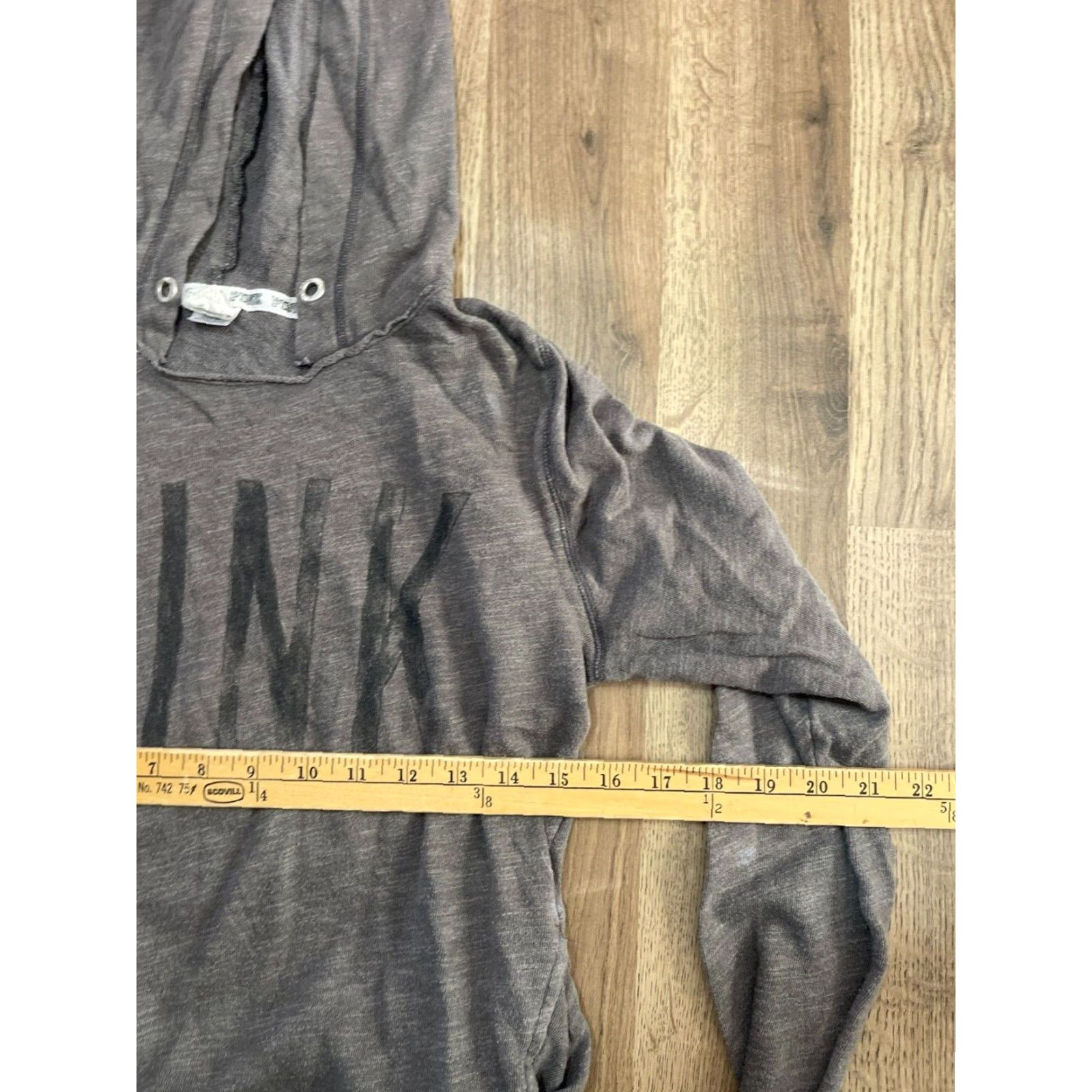 Victoria's Secret Victoria's Secret Hoodie Women's Size Small Gray Long Sleeve Pullover Size S / US 4 / IT 40 - 4 Thumbnail