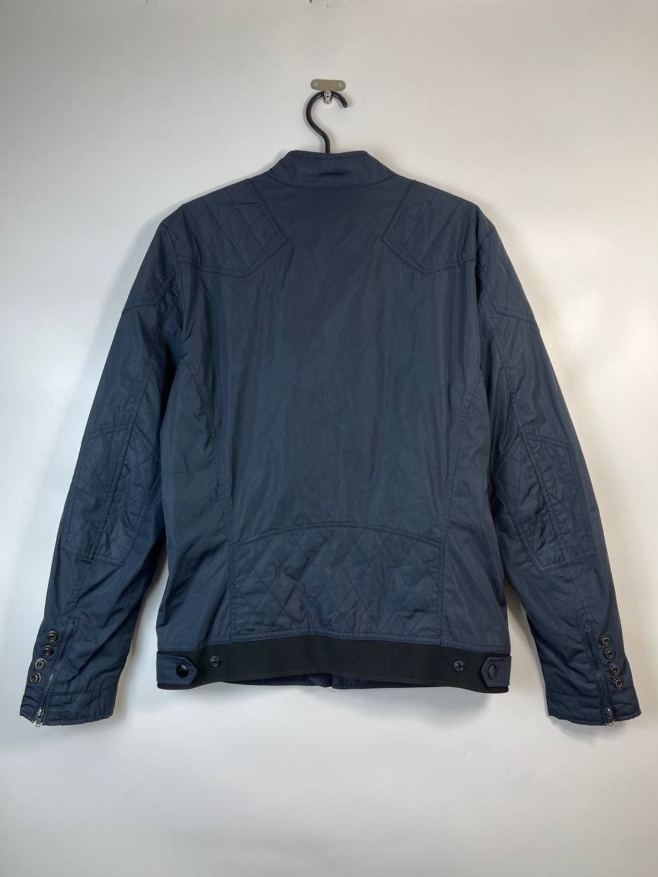 Diesel DIESEL INDUSTRY JACKET NAVY BLUE ZIP UP MENS SIZE M Size US M / EU 48-50 / 2 - 8 Thumbnail