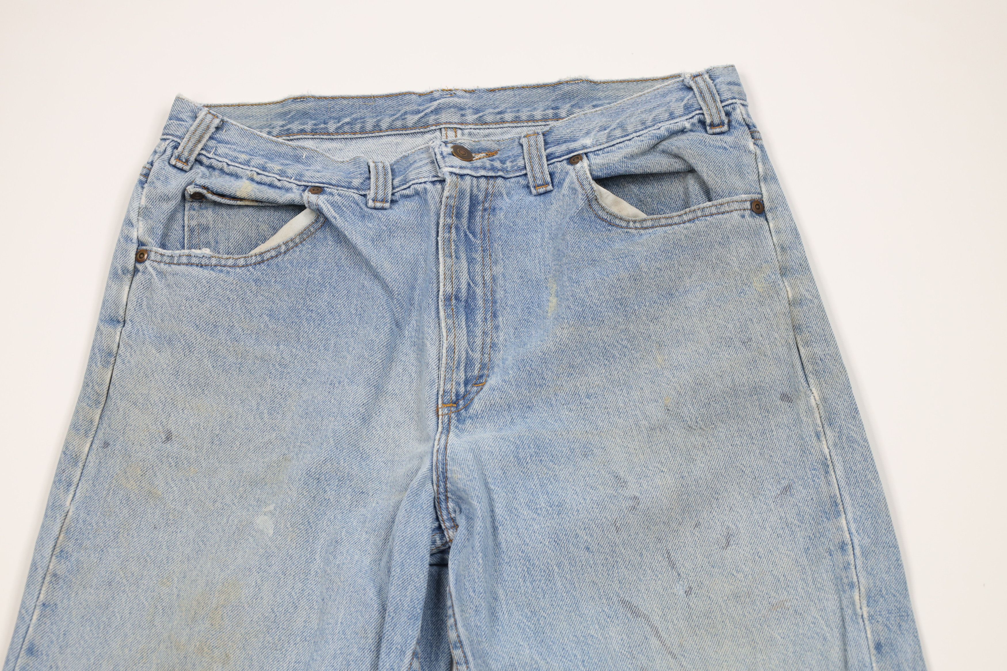 Vintage Vintage 90s Streetwear Fit Tapered Leg Denim Jeans USA Size US 34 / EU 50 - 2 Thumbnail