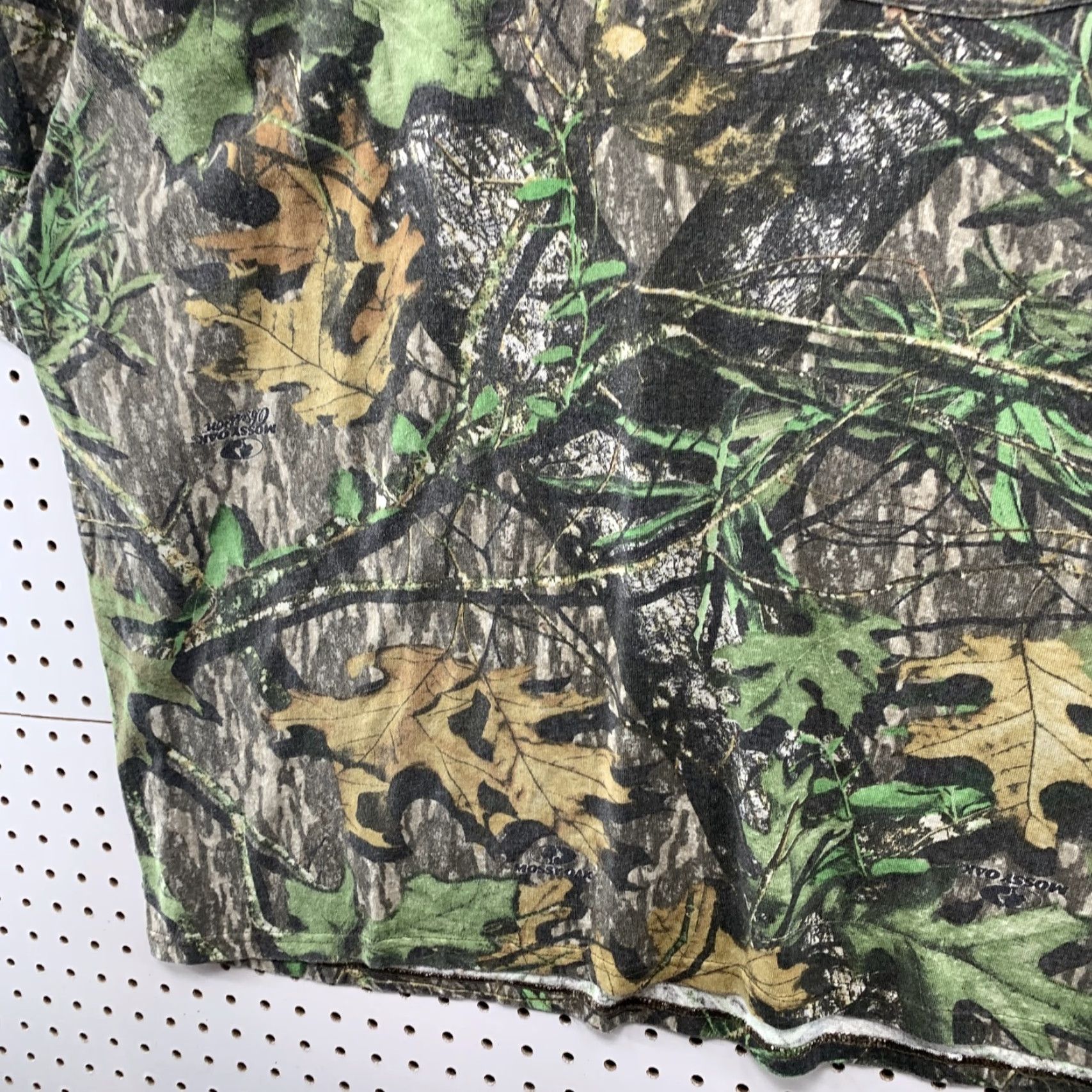 Vintage Mossy Oak Camouflage Shirt Mens 3XL Long Sleeve Green Camo Hunting Size US XXL / EU 58 / 5 - 6 Thumbnail