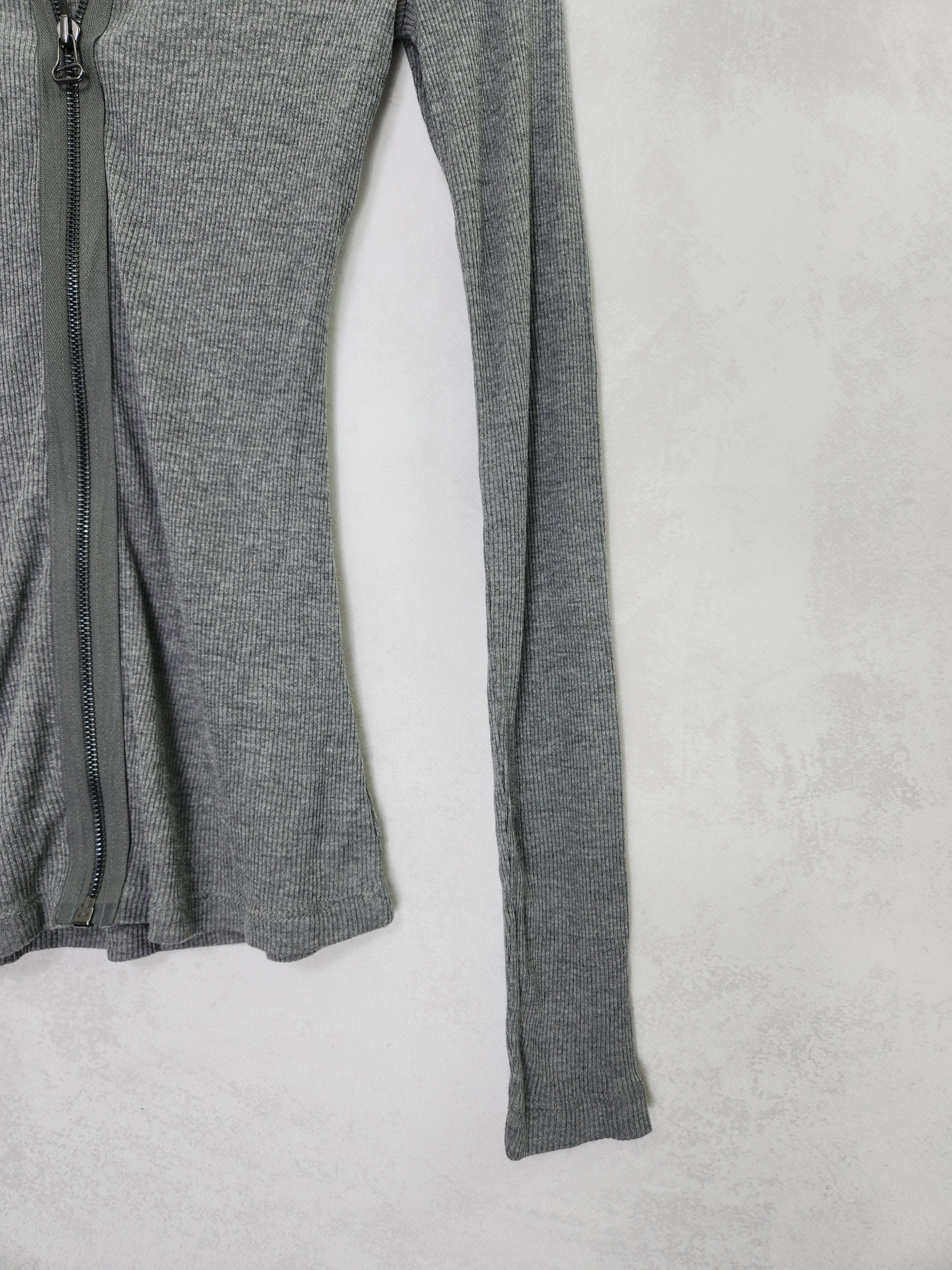 Alexander Wang T Alexander Wang gray modal full zip long sleeve size S Size S / US 4 / IT 40 - 2 Thumbnail