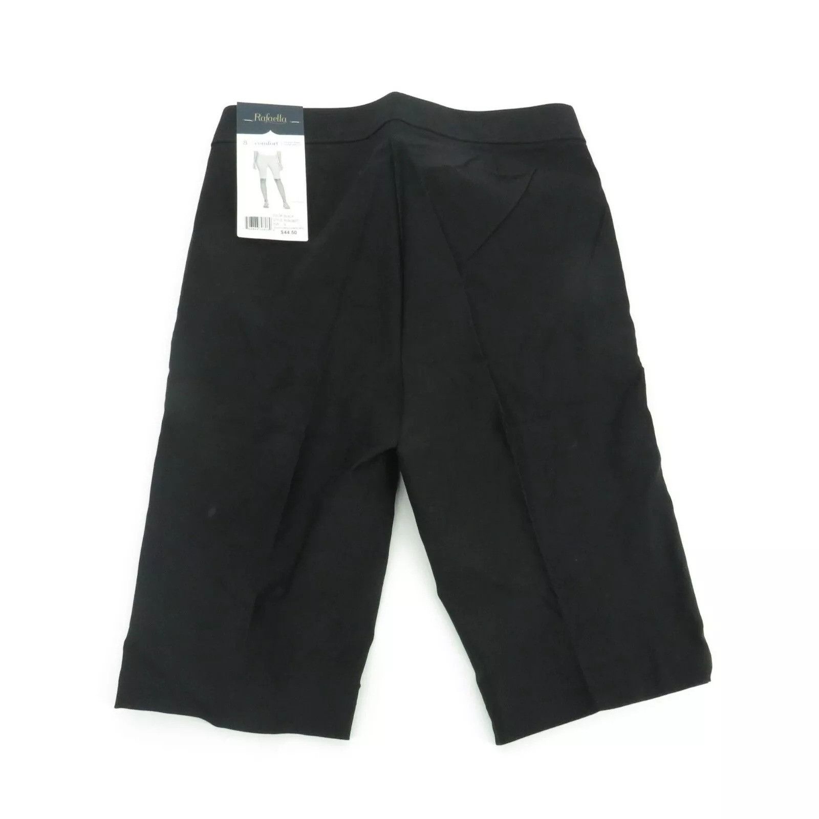 Other Rafaella Women's Bermuda Comfort Shorts Black Size 8 NWT $44 Size 30" / US 8 / IT 44 - 1 Thumbnail