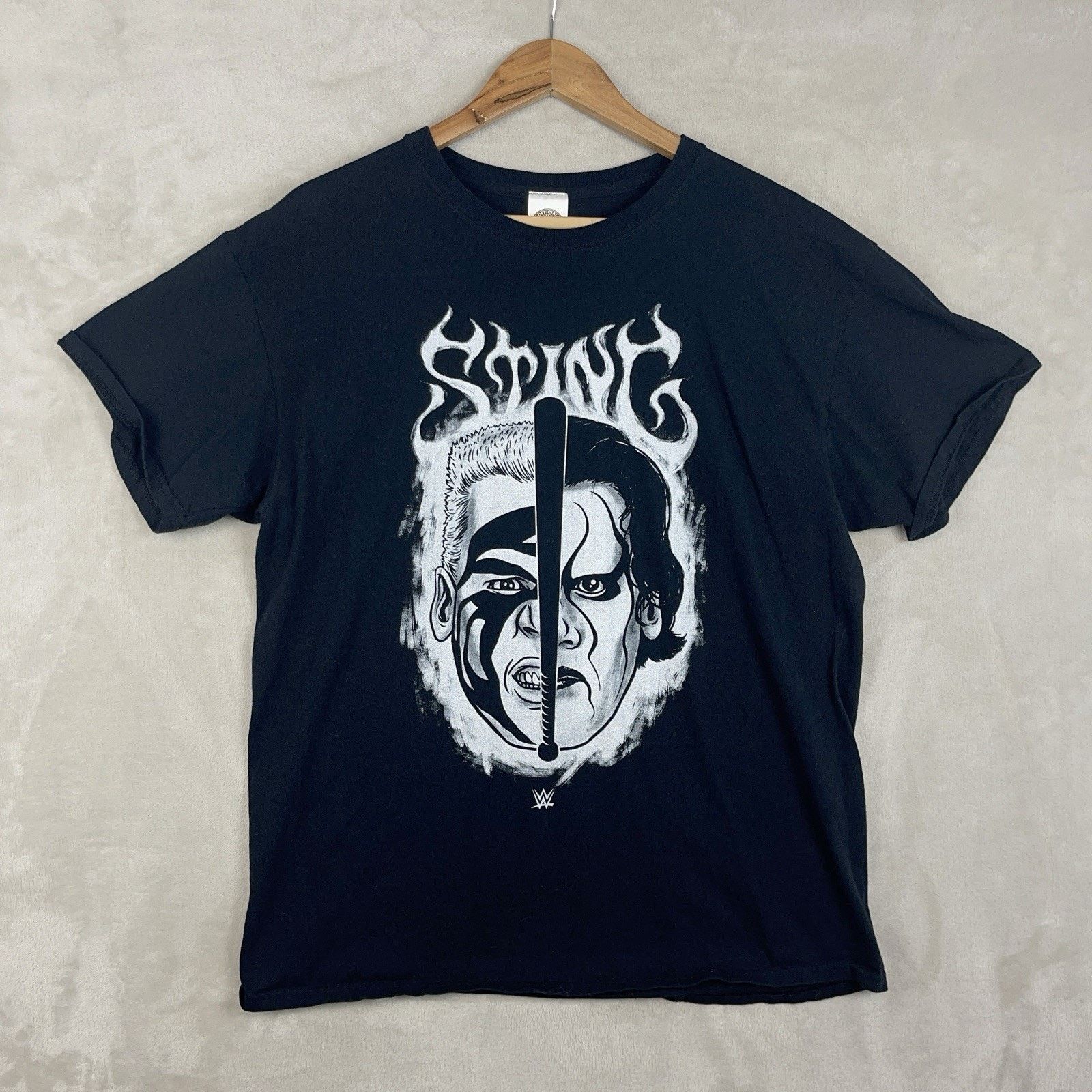 WWE WWE Sting White Warrior Split Face Shirt 2017 Wrestling Tee Size US L / EU 52-54 / 3 - 1 Thumbnail