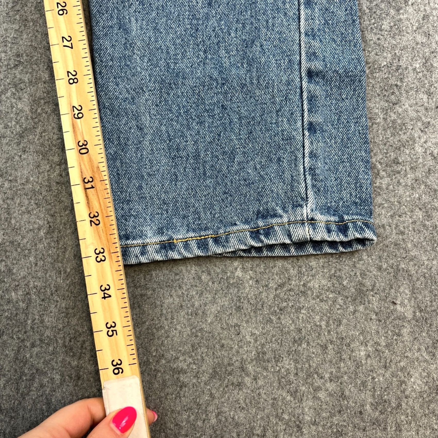 Calvin Klein Calvin Klein Jeans 30 34 Slim Denim Blue Vintage 90s Y2K Mens Jeans 5-Pocket Stonewash Blue Size US 30 / EU 46 - 4 Thumbnail