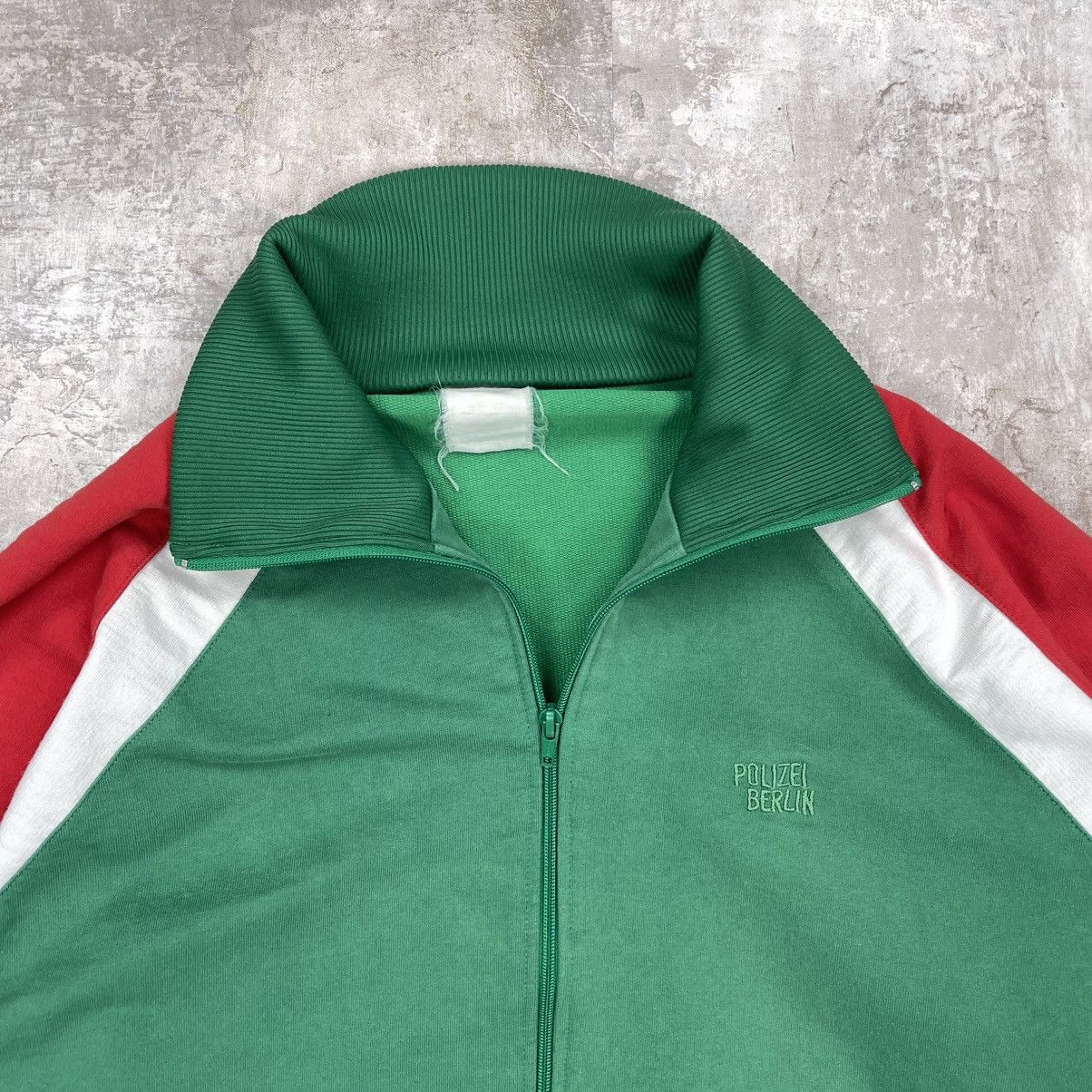 Vintage VINTAGE 80s POLIZEI BERLIN ZIP SWEATSHIRT TRACK TOP KANYE Size US L / EU 52-54 / 3 - 3 Thumbnail