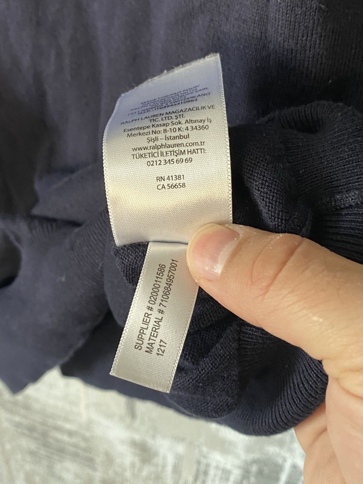 Polo Ralph Lauren × RRL Ralph Lauren × Ralph Lauren Polo Ralph Lauren Sweater Mens Dark Blue RRL Lauren Size US L / EU 52-54 / 3 - 6 Thumbnail