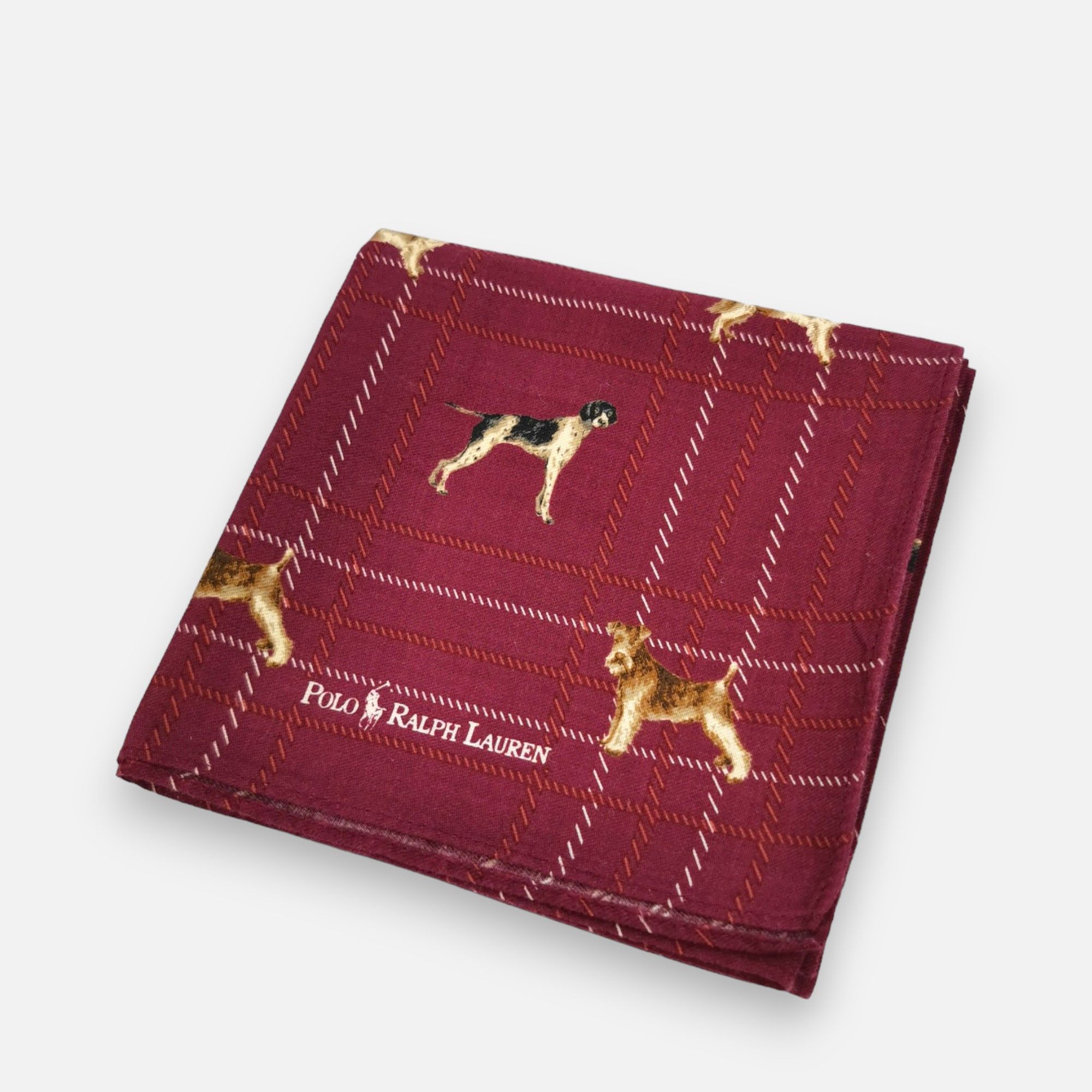 Polo Ralph Lauren × Vintage Vintage Polo Ralph Lauren Handkerchief Neckerchief Bandana Size ONE SIZE - 4 Thumbnail