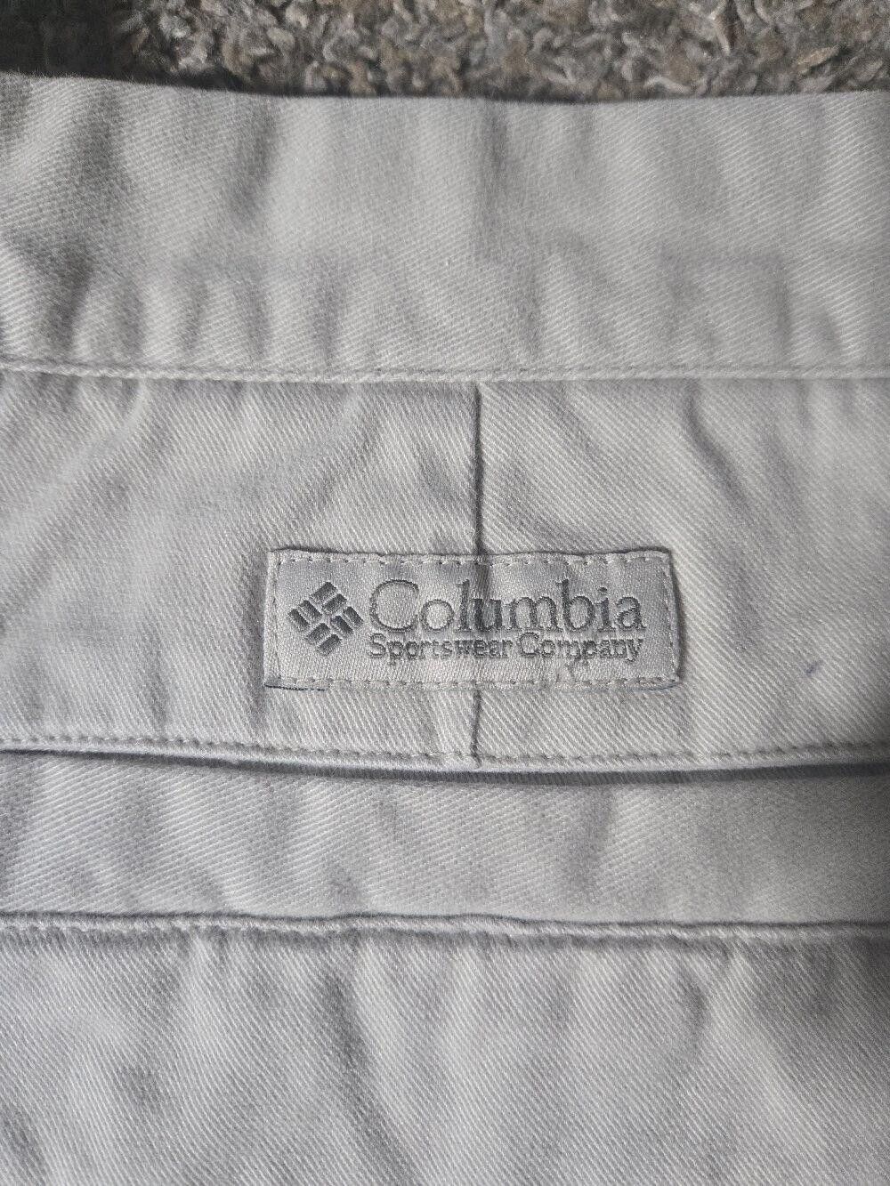 Columbia Khaki Columbia Sportswear Company Pleated Shorts 34 Size US 34 / EU 50 - 11 Thumbnail