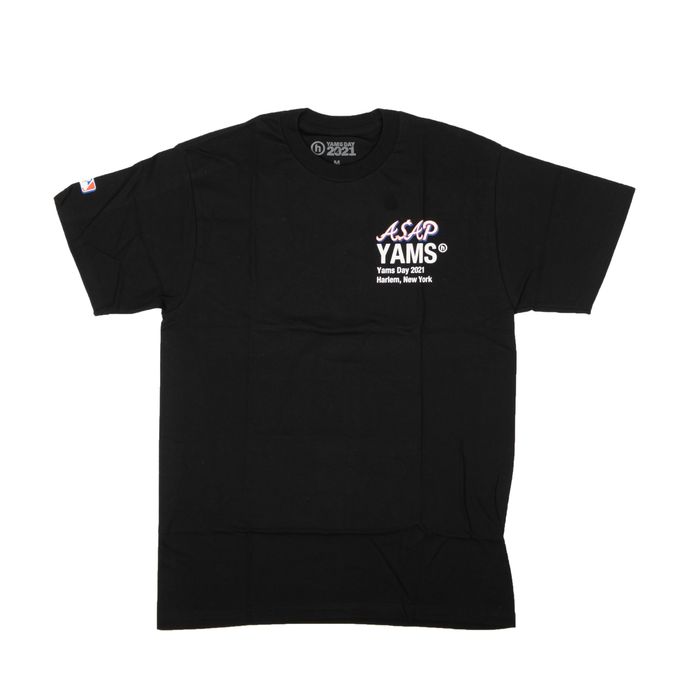 HIDDEN X YAMS DAY Black World Series Short Sleeve T-Shirt Size M | Grailed