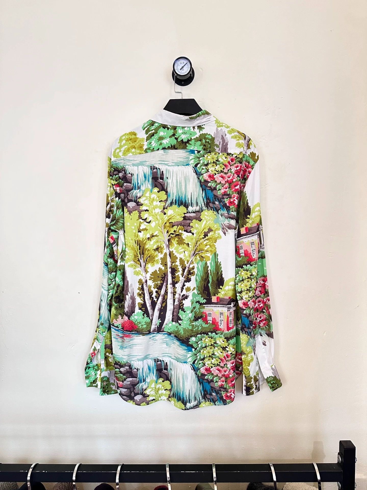 Paul Smith Paul Smith Floral Oil Painting Shirt Size US S / EU 44-46 / 1 - 3 Thumbnail