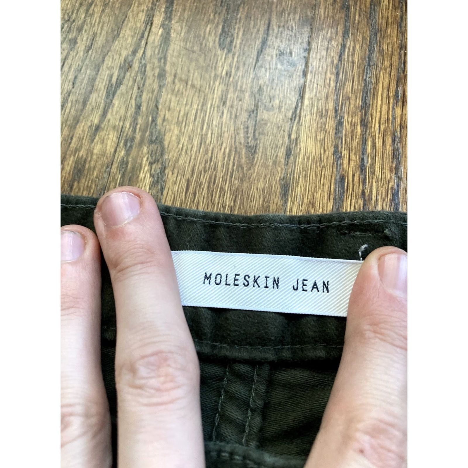 Billy Reid BILLY REID Moleskin Pants Mens Size 40x27 Dark Green Made In USA Size US 40 / EU 56 - 7 Thumbnail