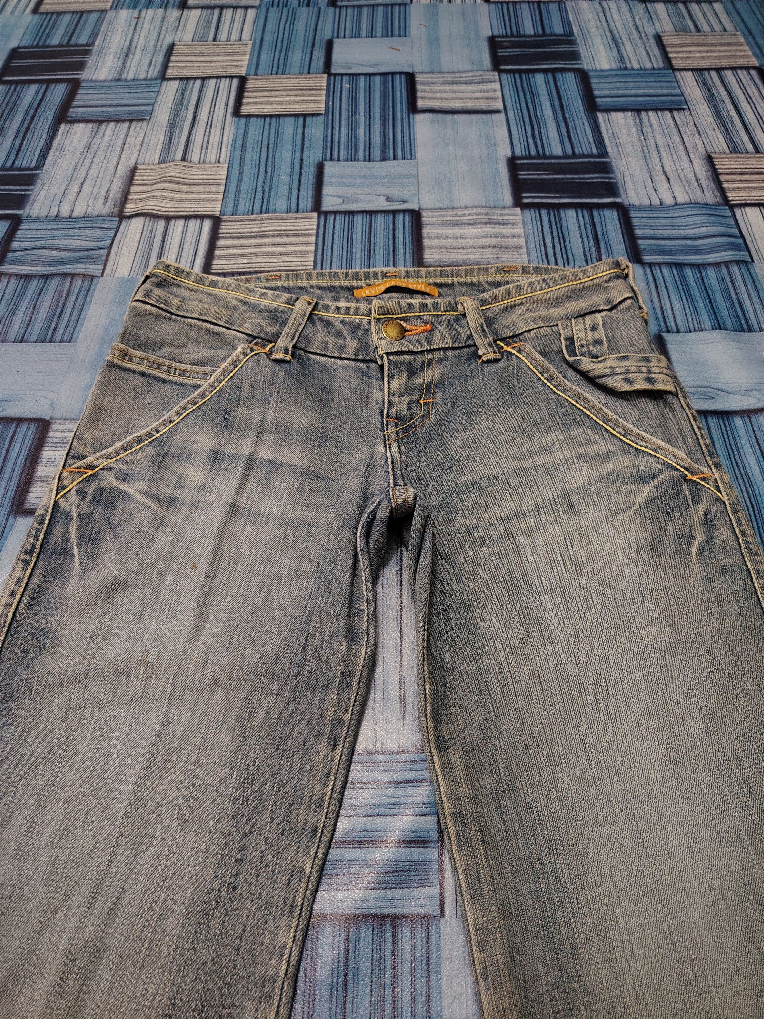 Levi's Japanese Levi's Lady Style Distressed denim Flare Jeans Size US 29 - 7 Thumbnail