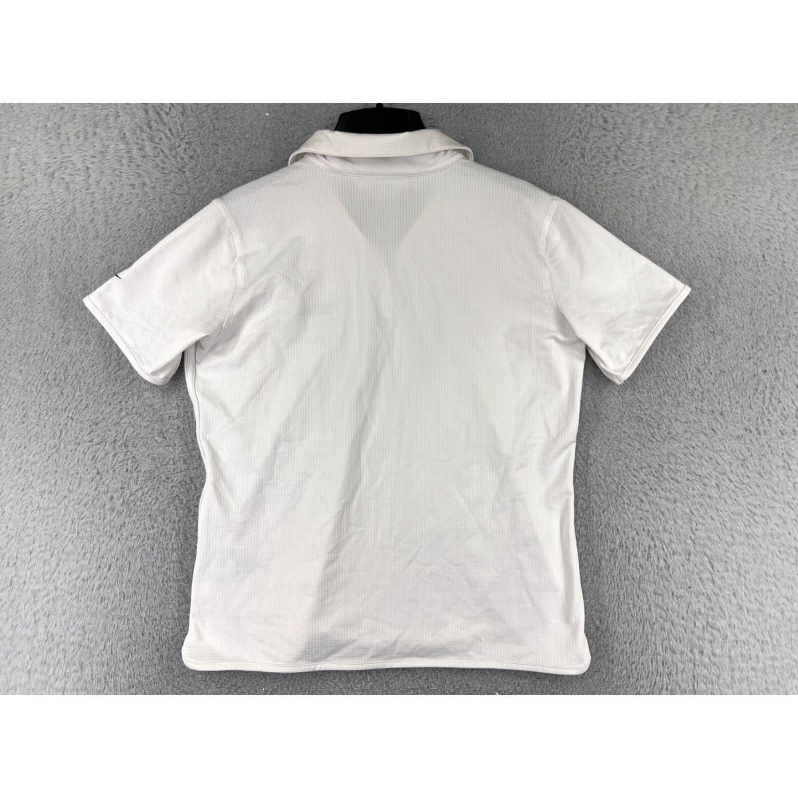 Nike VINTAGE Nike Polo Shirt Womens L White Golf Modern Shirt Ladies Polo Size L / US 10 / IT 46 - 2 Thumbnail