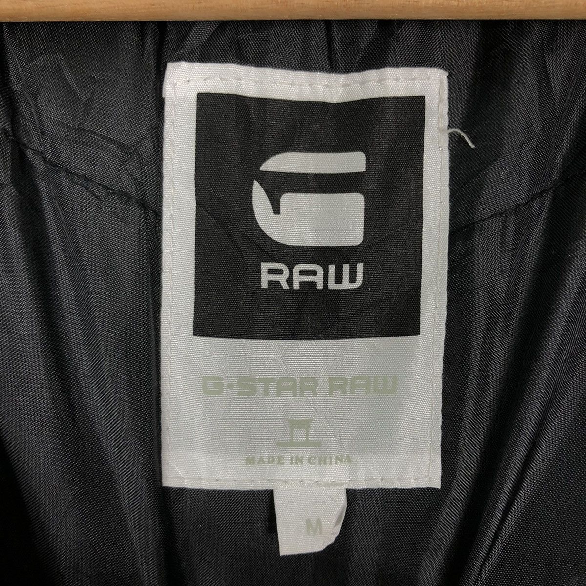 Japanese Brand 🔥VINTAGE SOFT LEATHER BOMBER JACKET G-STAR RAW Size US M / EU 48-50 / 2 - 14 Thumbnail