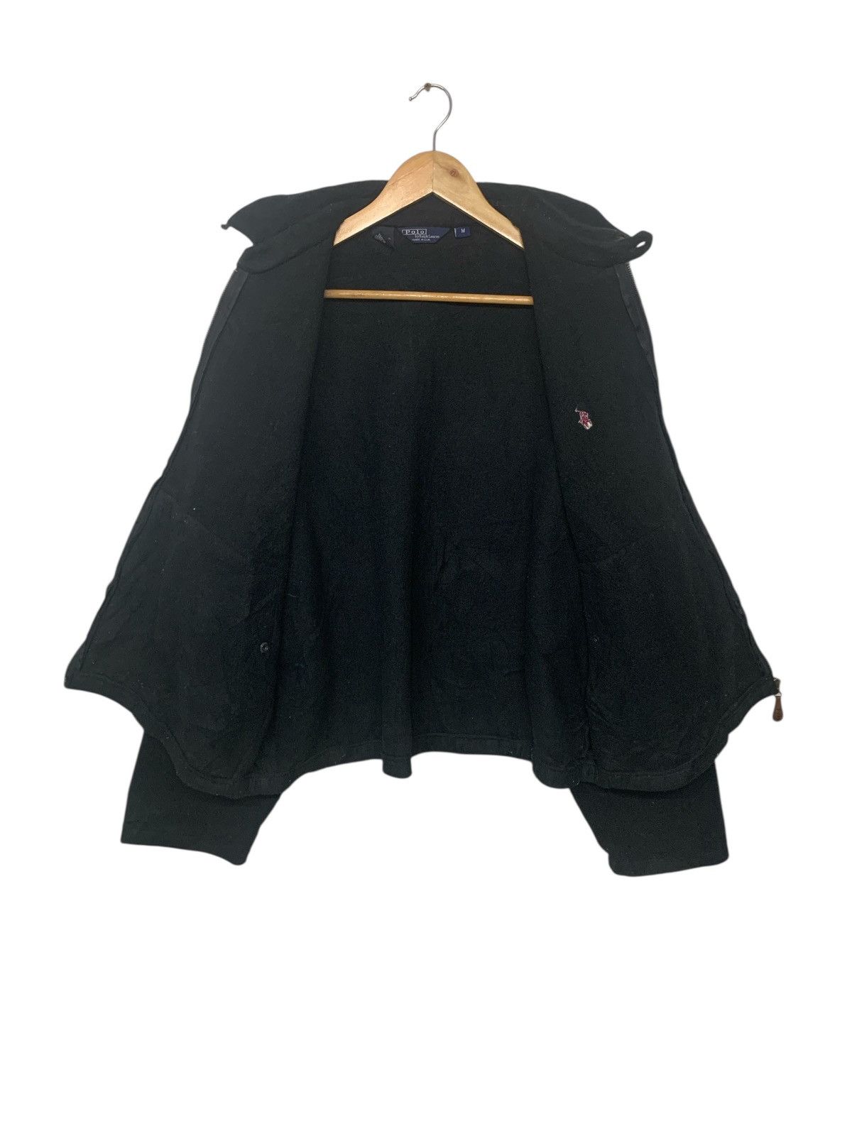 Polo Ralph Lauren × Vintage Vintage 90's Polo Ralph Lauren Small Logo Fleece Zipper Down Size US M / EU 48-50 / 2 - 3 Thumbnail