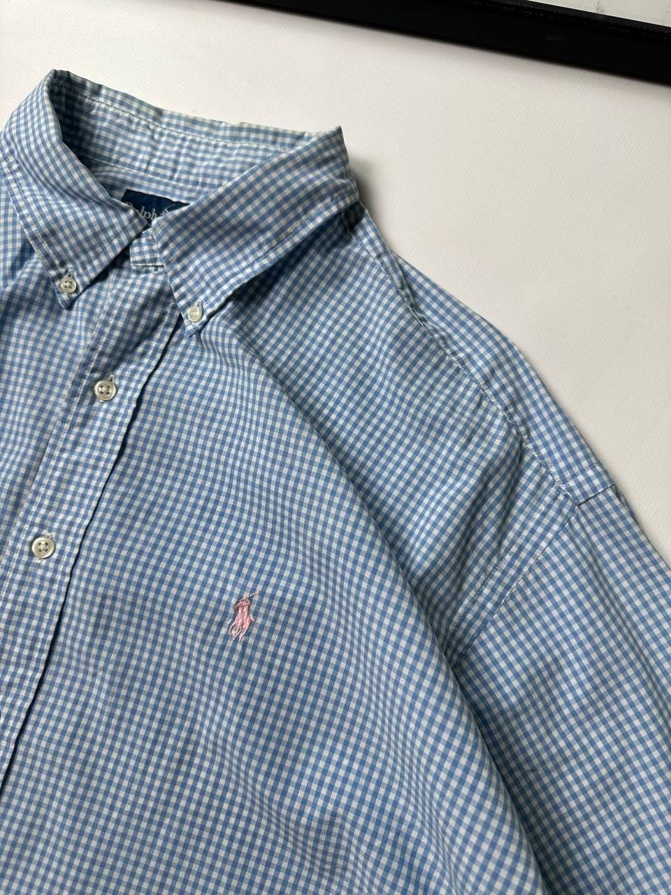 Ralph Lauren Ralph Lauren Classic Oldmoney Blue Shirt Button Up Size US XL / EU 56 / 4 - 5 Thumbnail