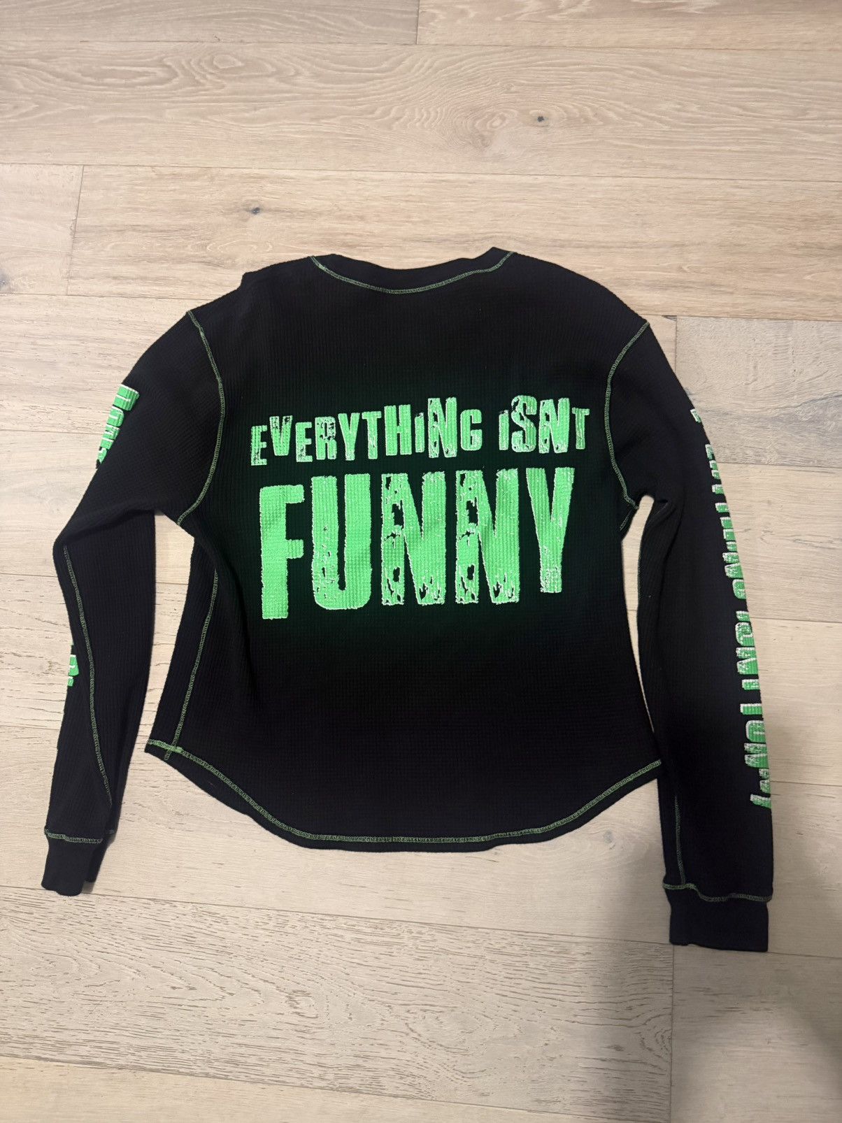 Endless Endless Denim “Everything isnt Funny” Longsleeve Tee Size US M / EU 48-50 / 2 - 4 Thumbnail
