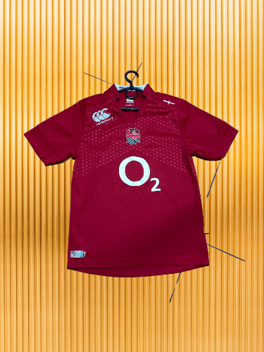 Canterbury of New Zealand ENGLAND RUGBY SHIRT CANTERBURY RED JERSEY Size US S / EU 44-46 / 1 - 1 Thumbnail