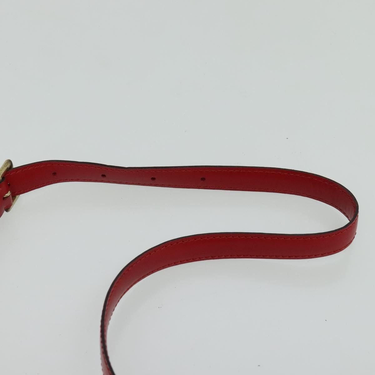 Louis Vuitton LOUIS VUITTON Epi Capuchin Shoulder Bag Red M52347 Size ONE SIZE - 8 Thumbnail