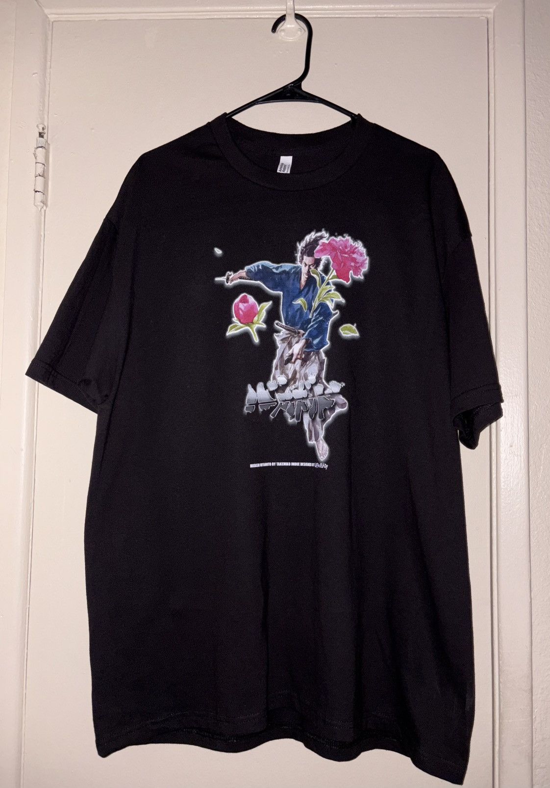 Anime Vagabond - Manga Miyamoto Musashi shirt XL Size US XL / EU 56 / 4 - 2 Thumbnail