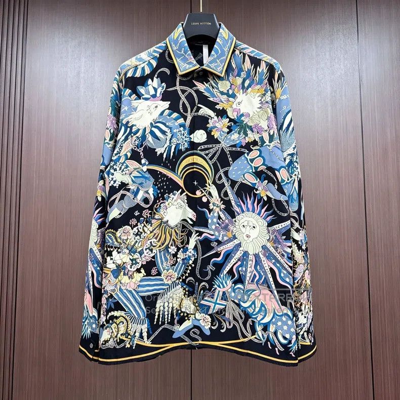 Hermes Hermes size 43 Silk shirt Size US S / EU 44-46 / 1 - 1 Thumbnail