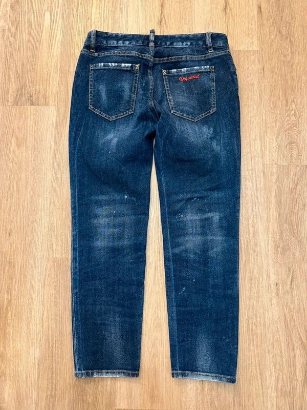 Dsquared2 Dsquared2 Navy Jeans with creases size 38 new Size 27" / US 4 / IT 40 - 2 Thumbnail