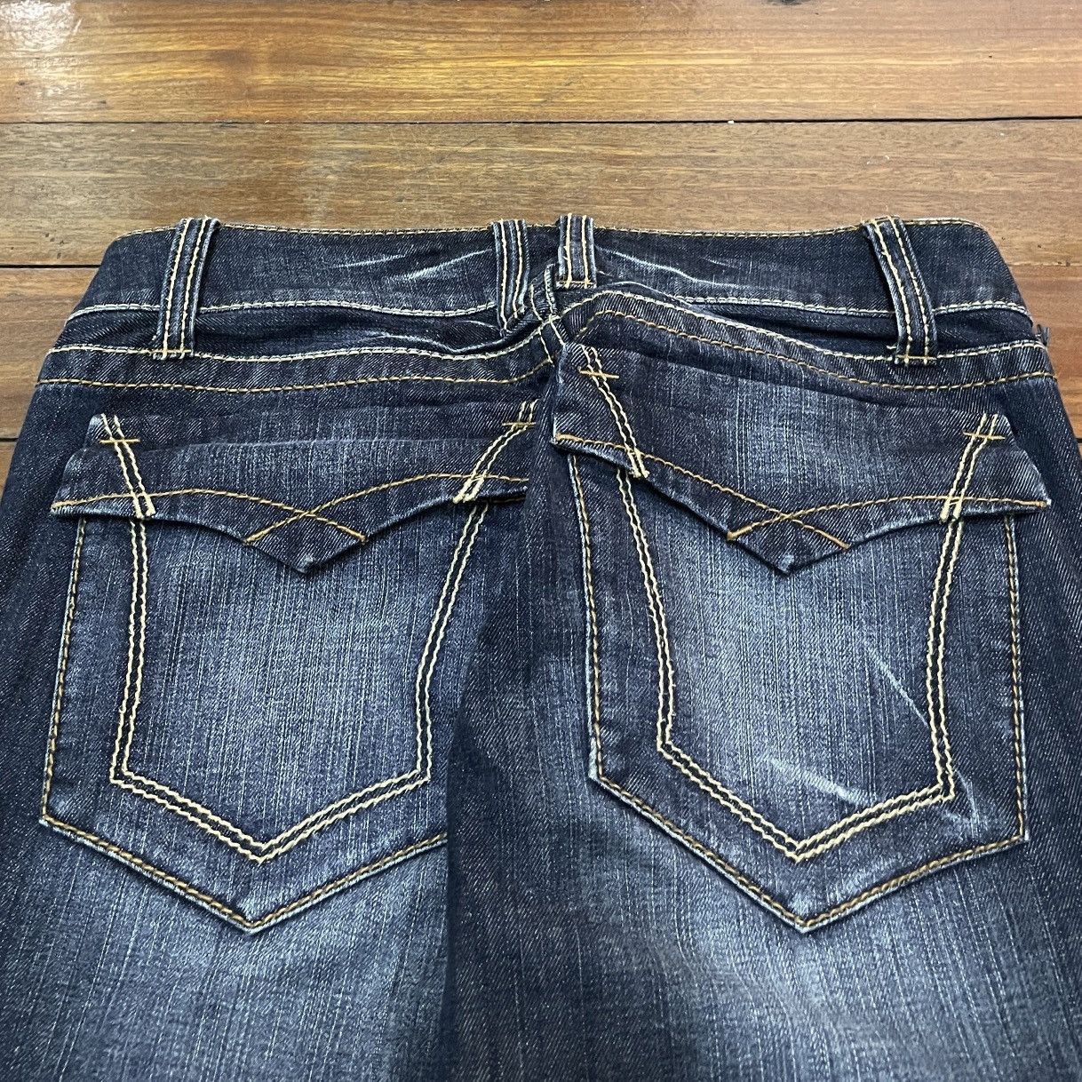 Burberry Rare Design Vintage Brand Burberry Flared Jeans 2000s Size US 26 / EU 42 - 4 Thumbnail