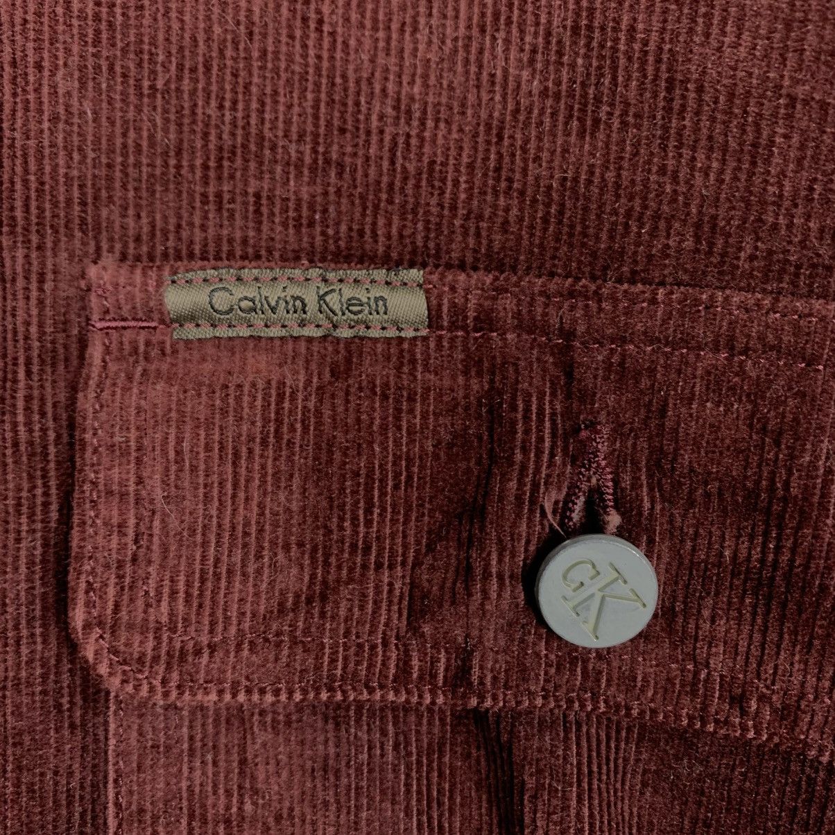 Calvin Klein ☀️CK Jeans corduroy cropped zipper jacket Size US S / EU 44-46 / 1 - 14 Thumbnail