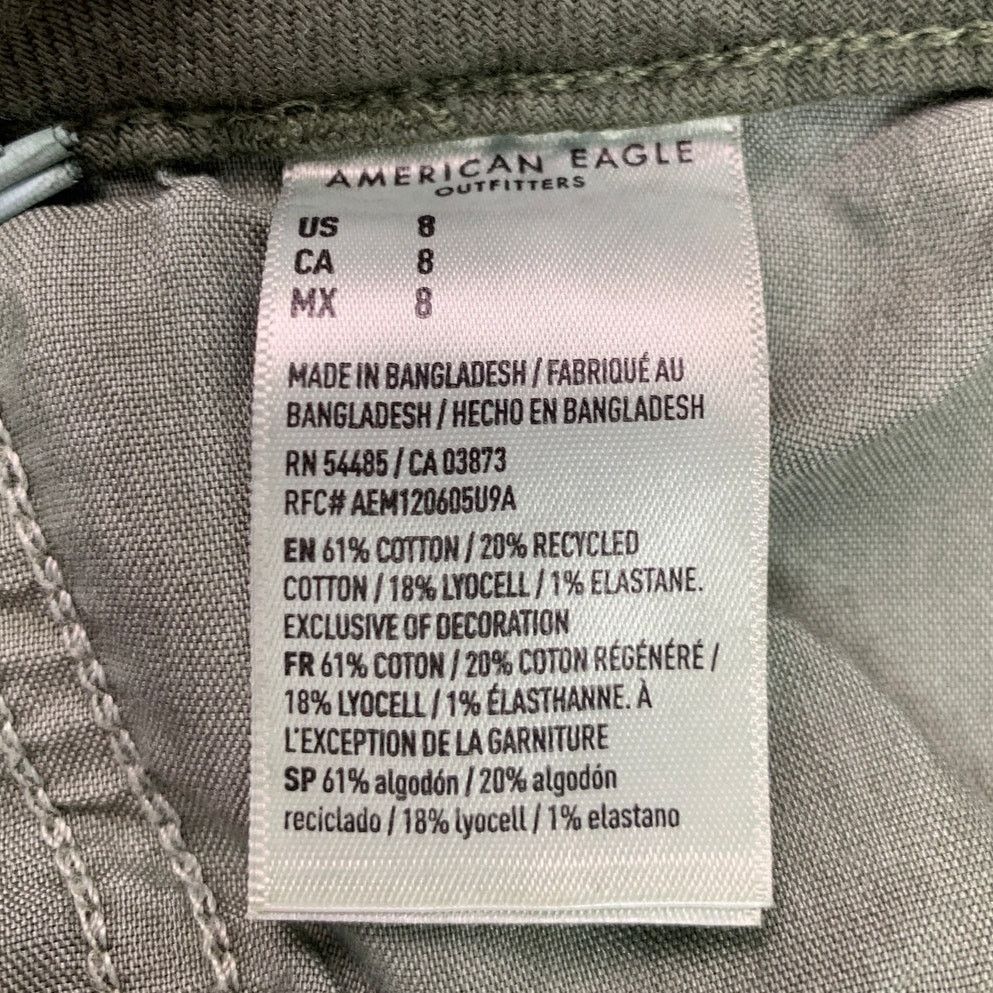 American Eagle Outfitters New American Eagle Womens Size 8 Short Cotton Blend Shorts Size 30" / US 8 / IT 44 - 6 Thumbnail