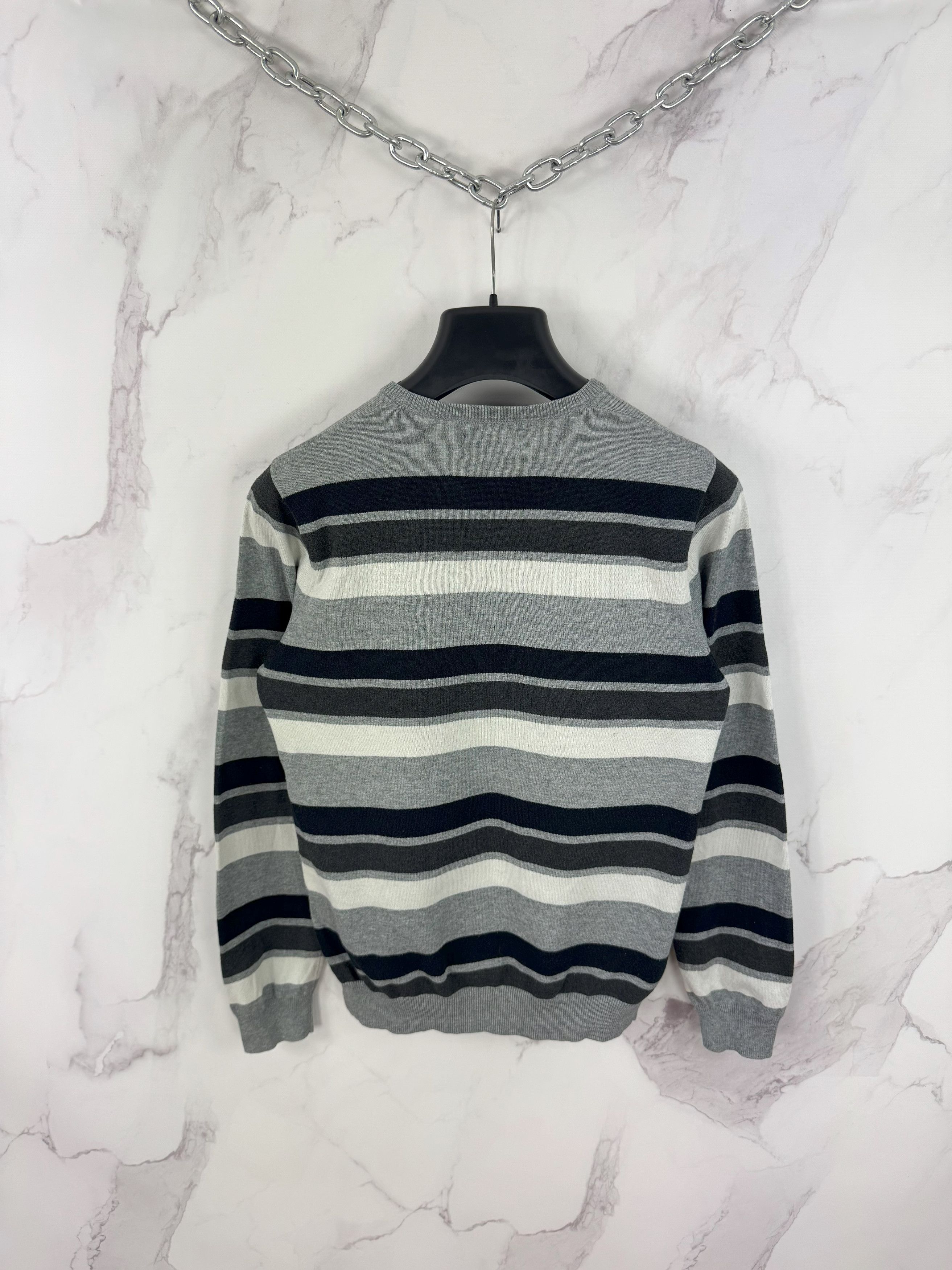 Fred Perry Fred Perry Striped Jumper Classic Logo Pullover Size S Size US S / EU 44-46 / 1 - 4 Thumbnail