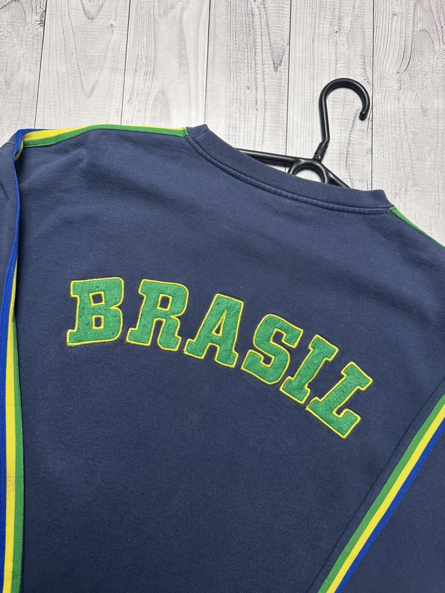 Vintage Vintage Brasil big logo Brazil sweatshirt size XL Size US XL / EU 56 / 4 - 6 Thumbnail