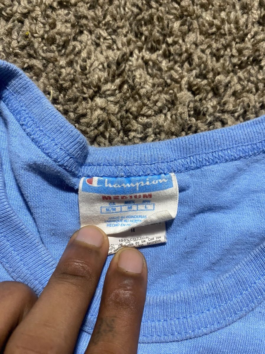 Champion × Vintage Blue champion tee Size US M / EU 48-50 / 2 - 3 Thumbnail