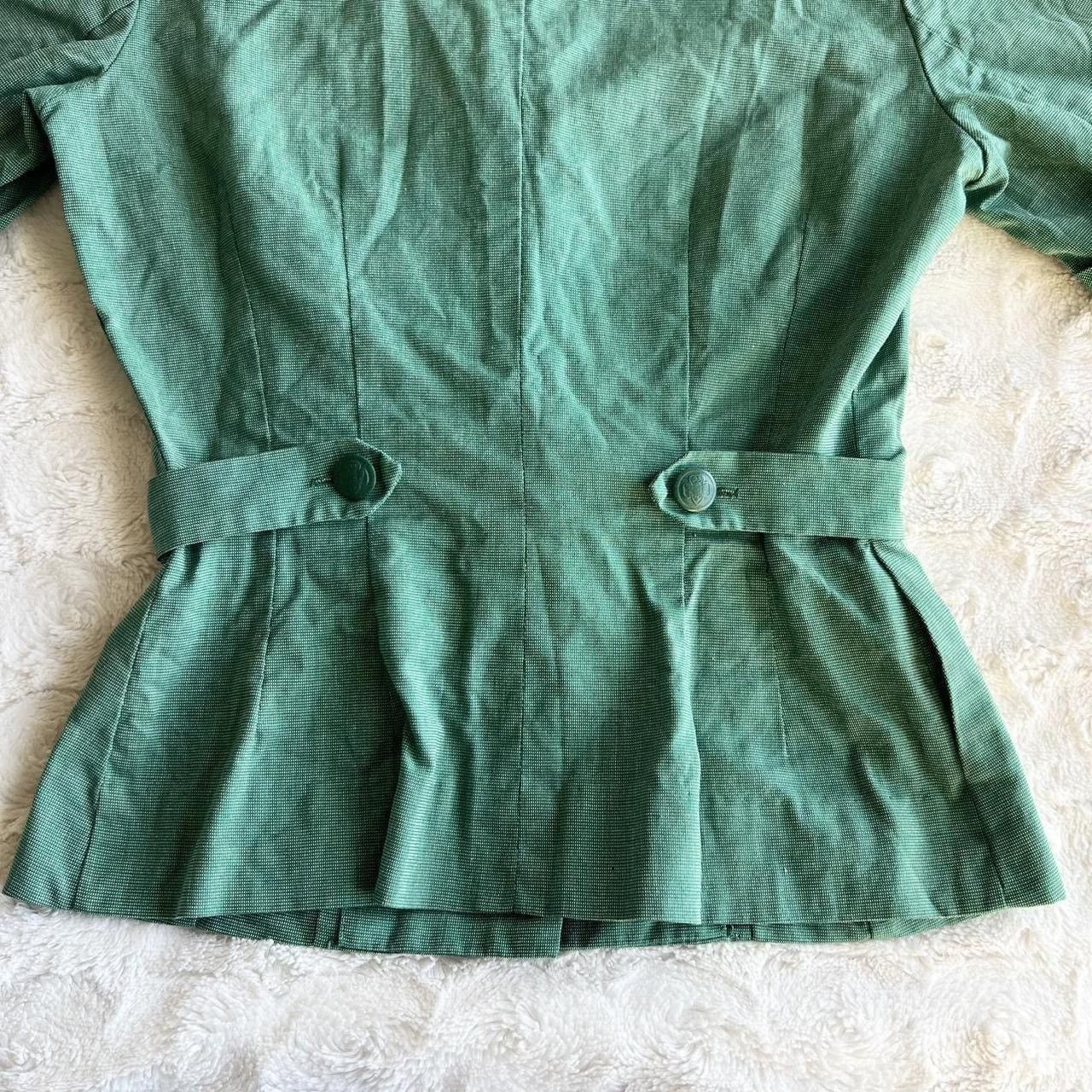 Other Vintage Girl Scouts Uniform Blouse Womens 8 Green Leader 60s Size M / US 6-8 / IT 42-44 - 6 Thumbnail