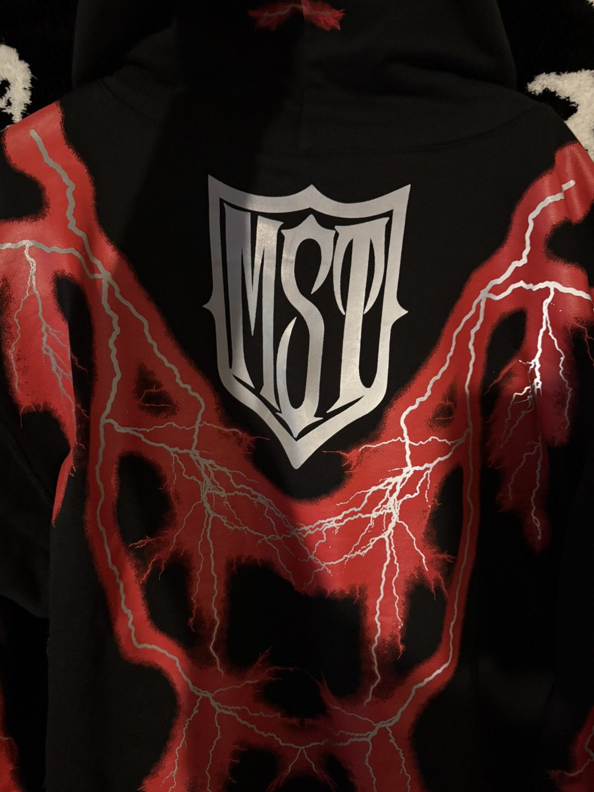 Missing Since Thursday MST Red and black Lightning hoodie Size US M / EU 48-50 / 2 - 4 Thumbnail