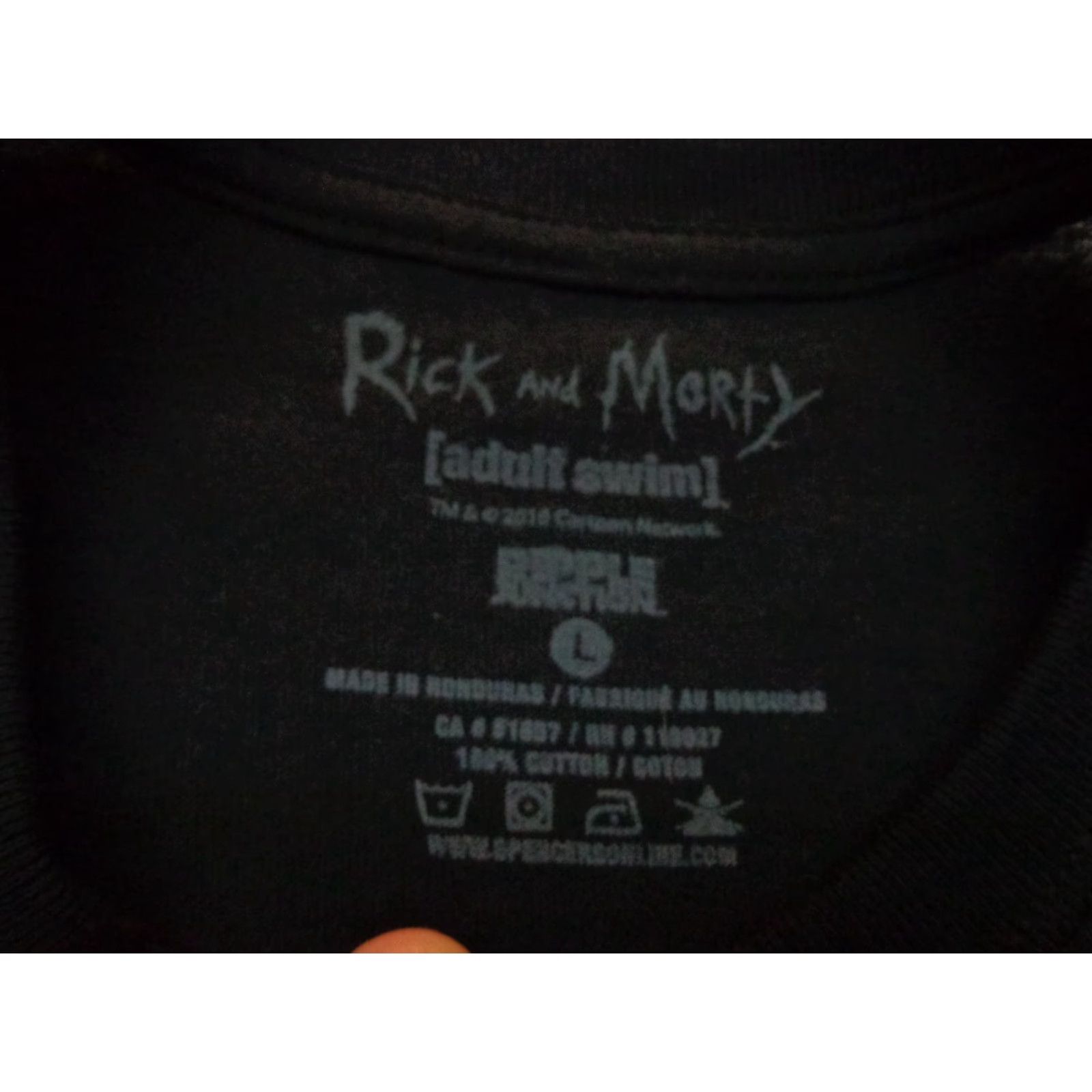 Ripple Junction Rick And Morty T Shirt Black ‘Holographic Rick’ Graphic Tee L Mens Large Size US L / EU 52-54 / 3 - 3 Thumbnail
