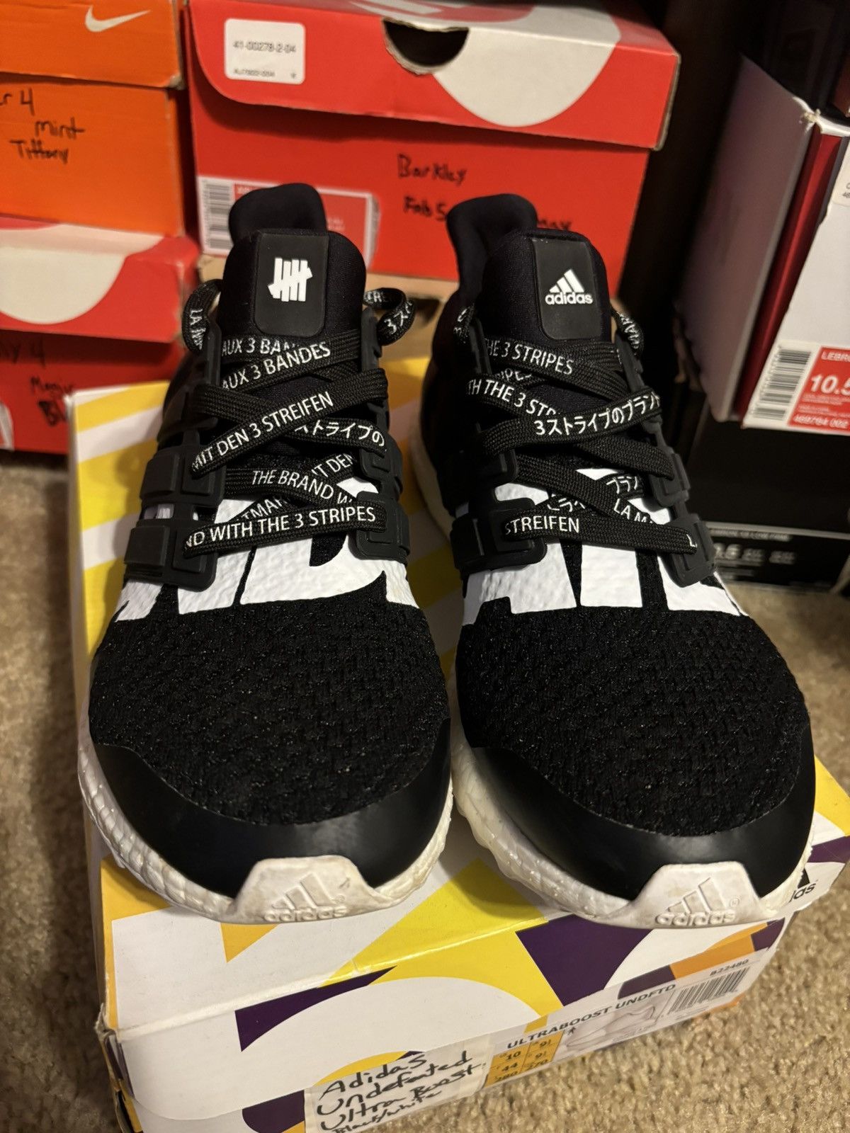 Adidas Adidas Undefeated ultra boost size 10 Size US 10 / EU 43 - 9 Thumbnail
