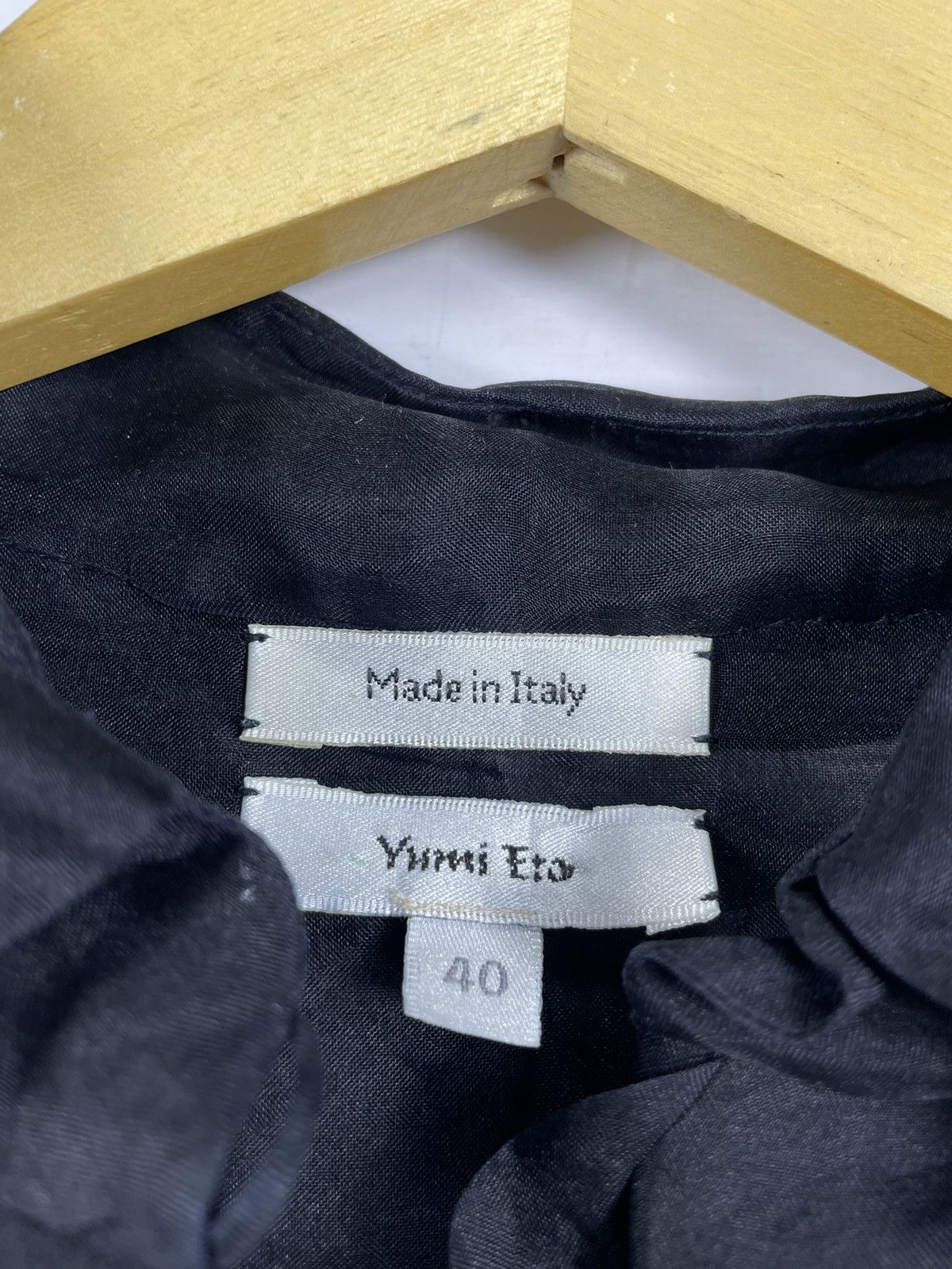 If Six Was Nine Vintage Silk Yumi Eto Shirt rick owens style Size XS / US 0-2 / IT 36-38 - 3 Thumbnail