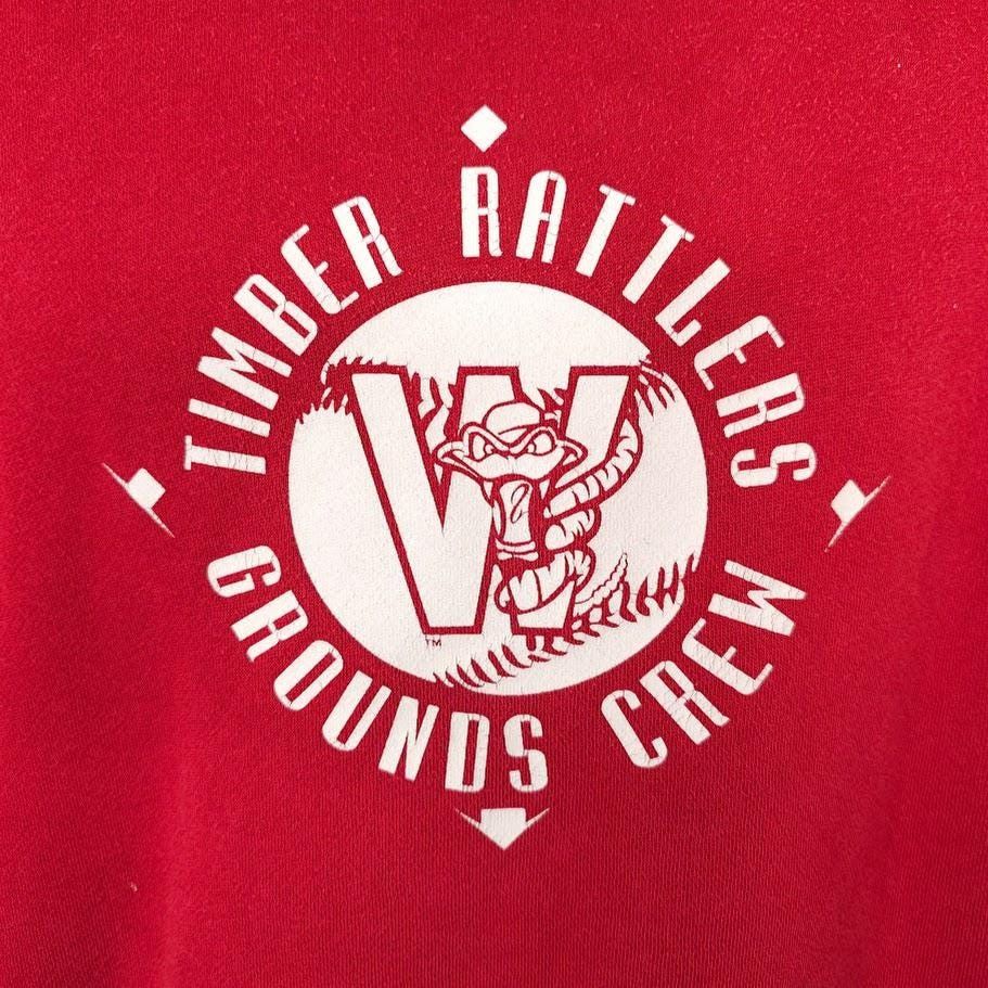 Vintage Vintage Wisconsin Timber Rattlers Sweatshirt Hoodie Mens Size US L / EU 52-54 / 3 - 2 Thumbnail
